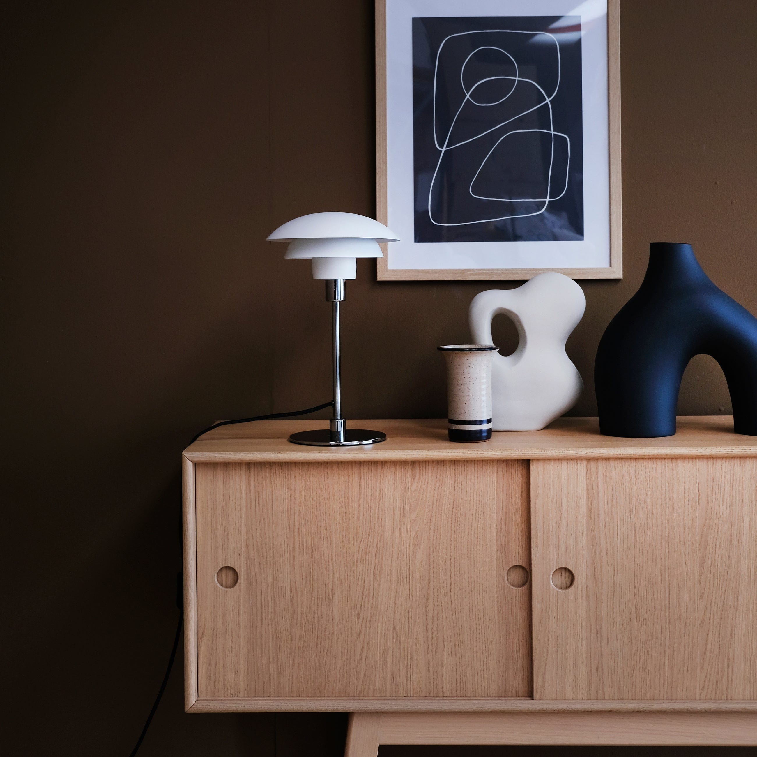 [product_category]-Dyberg Larsen Morph Table Lamp D21, White-Dyberg Larsen-5704709082217-8221-DYB-4