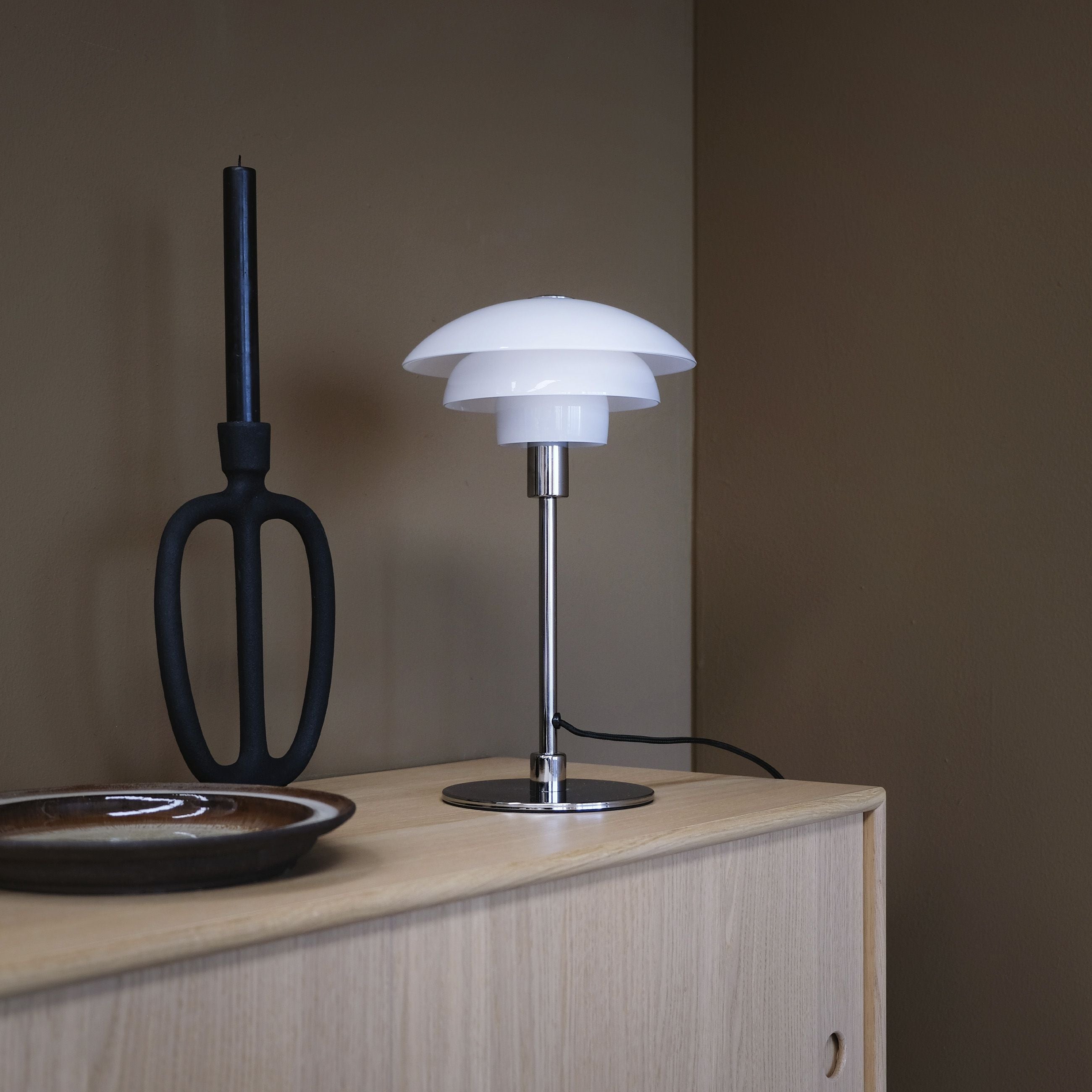 [product_category]-Dyberg Larsen Morph Table Lamp Opal, ø21 Cm-Dyberg Larsen-5704709082378-8237-DYB-3