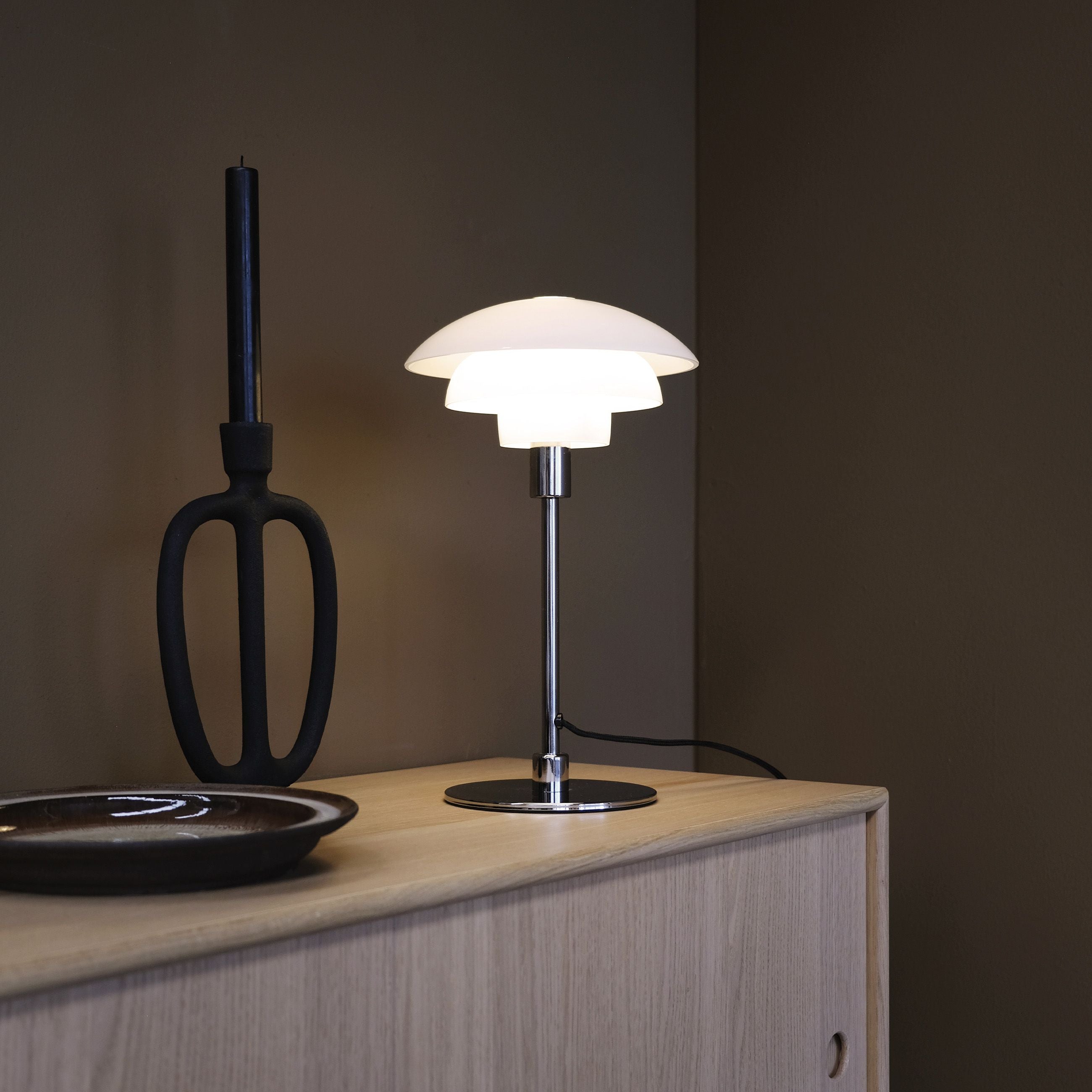 [product_category]-Dyberg Larsen Morph Table Lamp Opal, ø21 Cm-Dyberg Larsen-5704709082378-8237-DYB-4
