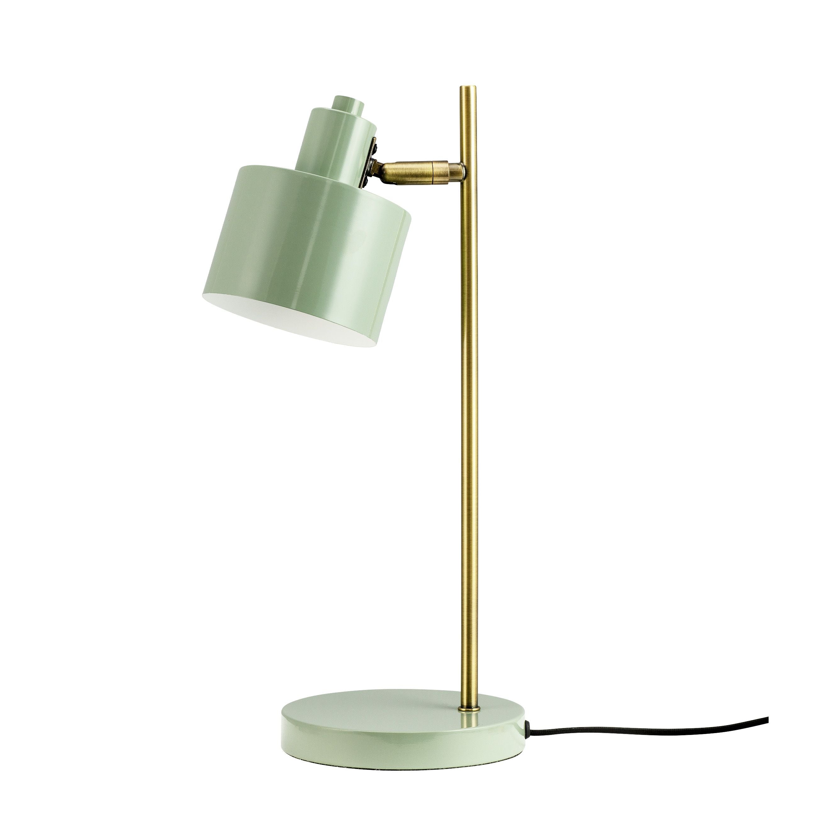 [product_category]-Dyberg Larsen Ocean Table Lamp, Olive/Brass-Dyberg Larsen-5704709071181-7118-DYB-1
