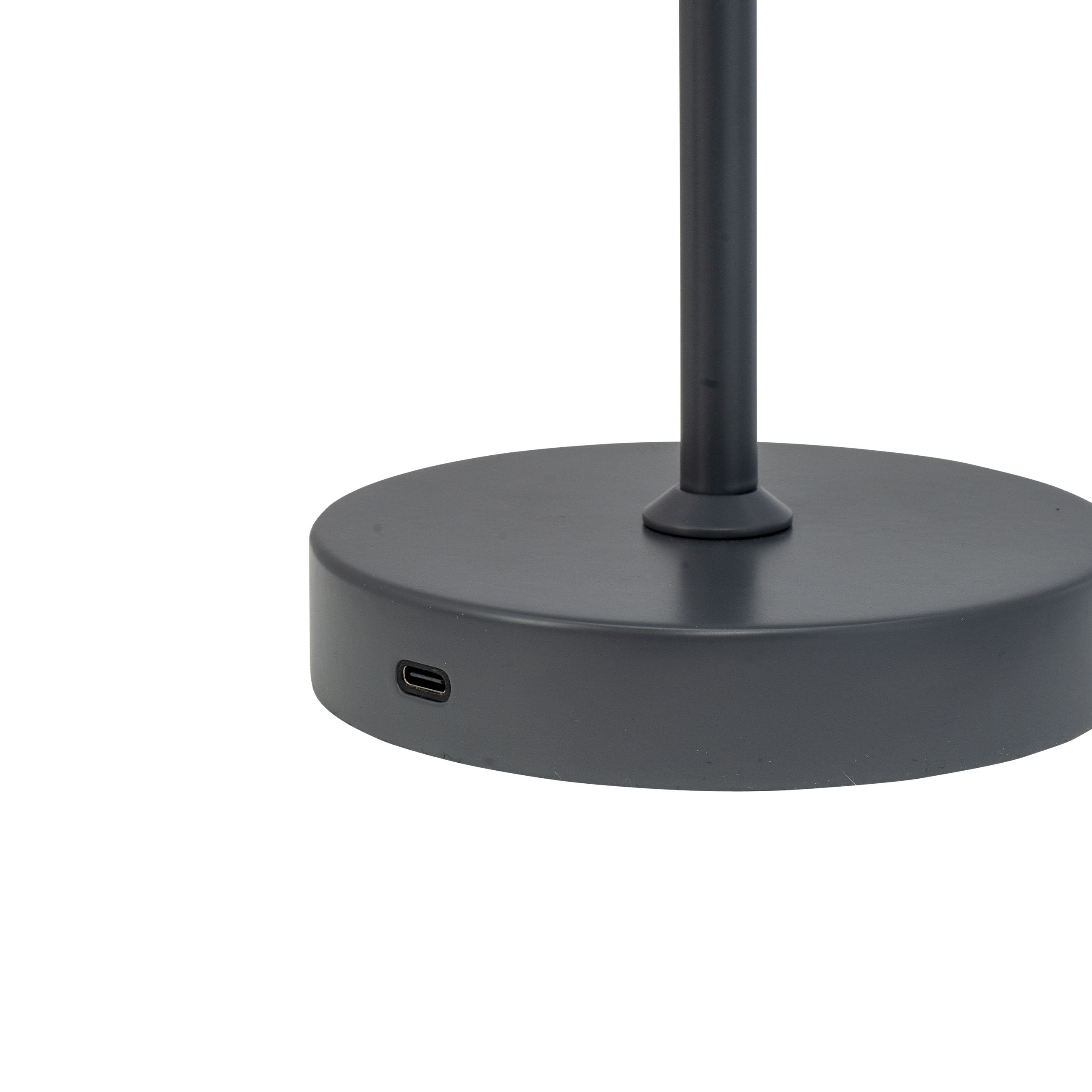 [product_category]-Dyberg Larsen Stockholm Led Table Lamp, Dark Grey-Dyberg Larsen-5704709090311-9031-DYB-5