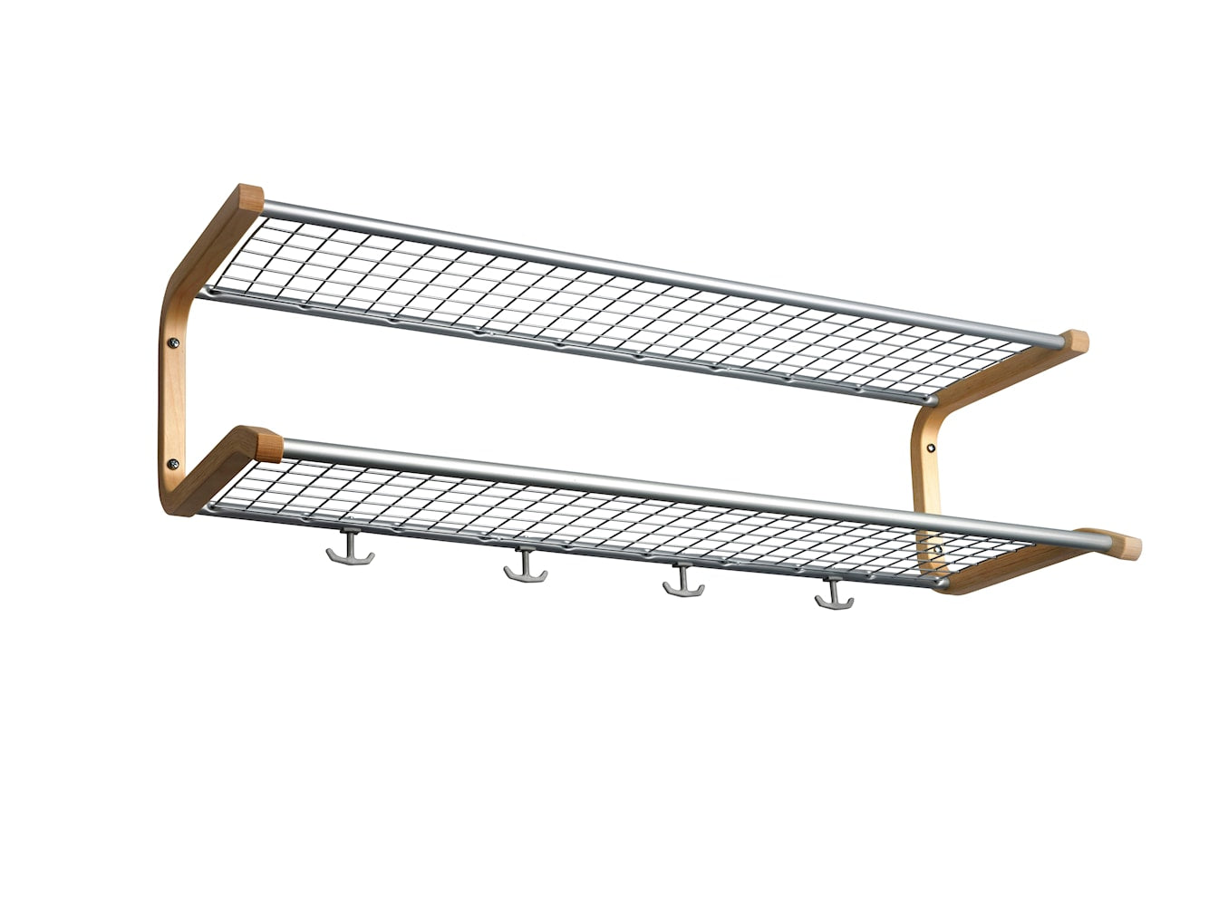 [product_category]-Essem Design Anna Hat Shelf Birch 100 Cm, Grey-Essem Design-7392157001652-729-100 G/BJ-ESS-1