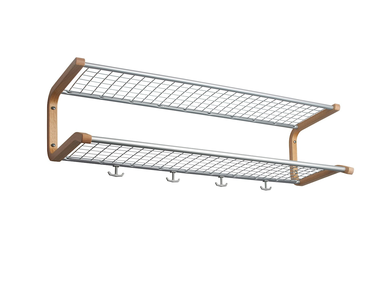 [product_category]-Essem Design Anna Hat Shelf Oak 100 Cm, Grey-Essem Design-7392157000921-629-100 G/E-ESS-1