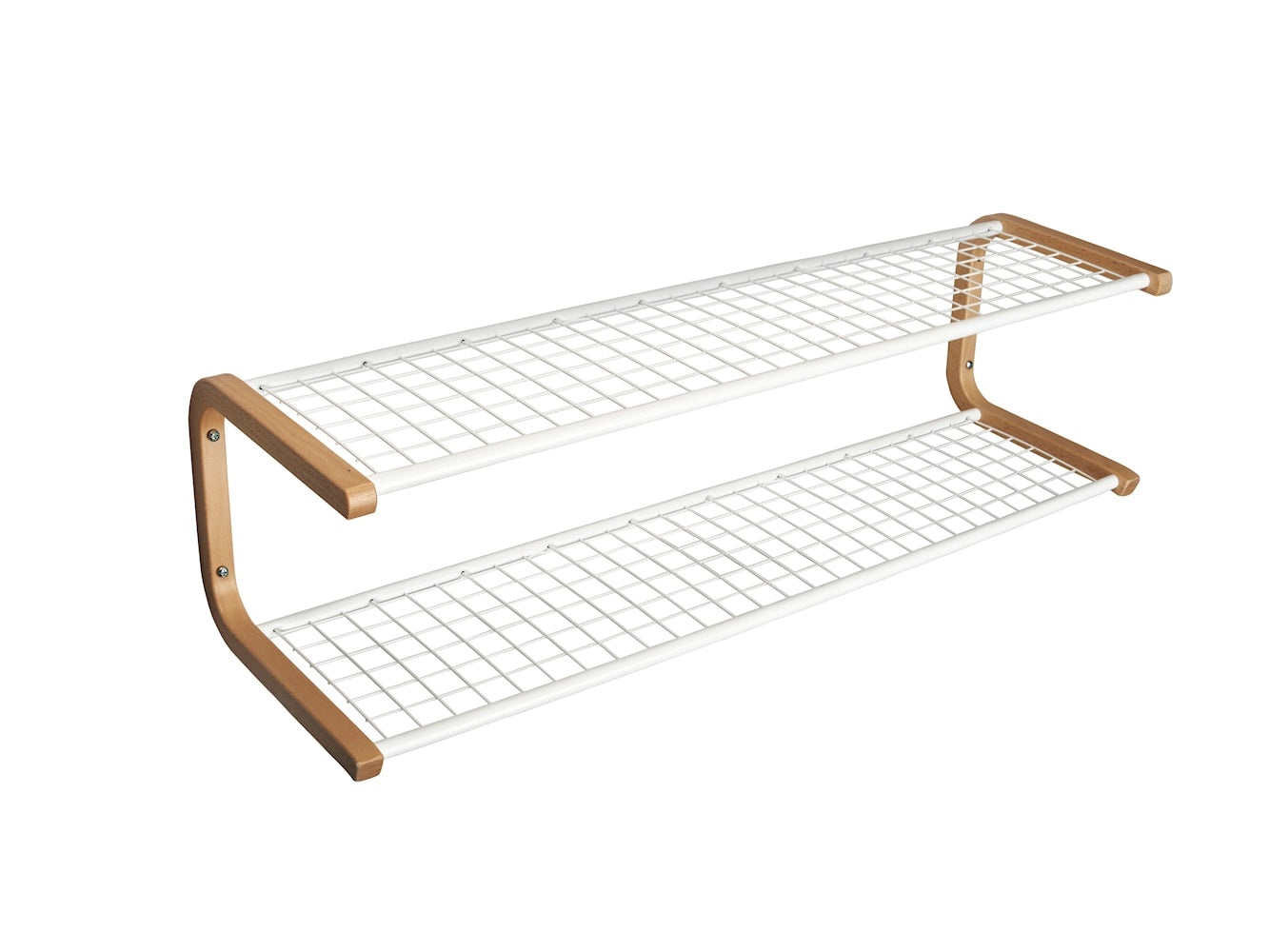 [product_category]-Essem Design Anna Shoe Rack Beech 100 Cm, White-Essem Design-7392157006831-528SD-100 V/B-ESS-1