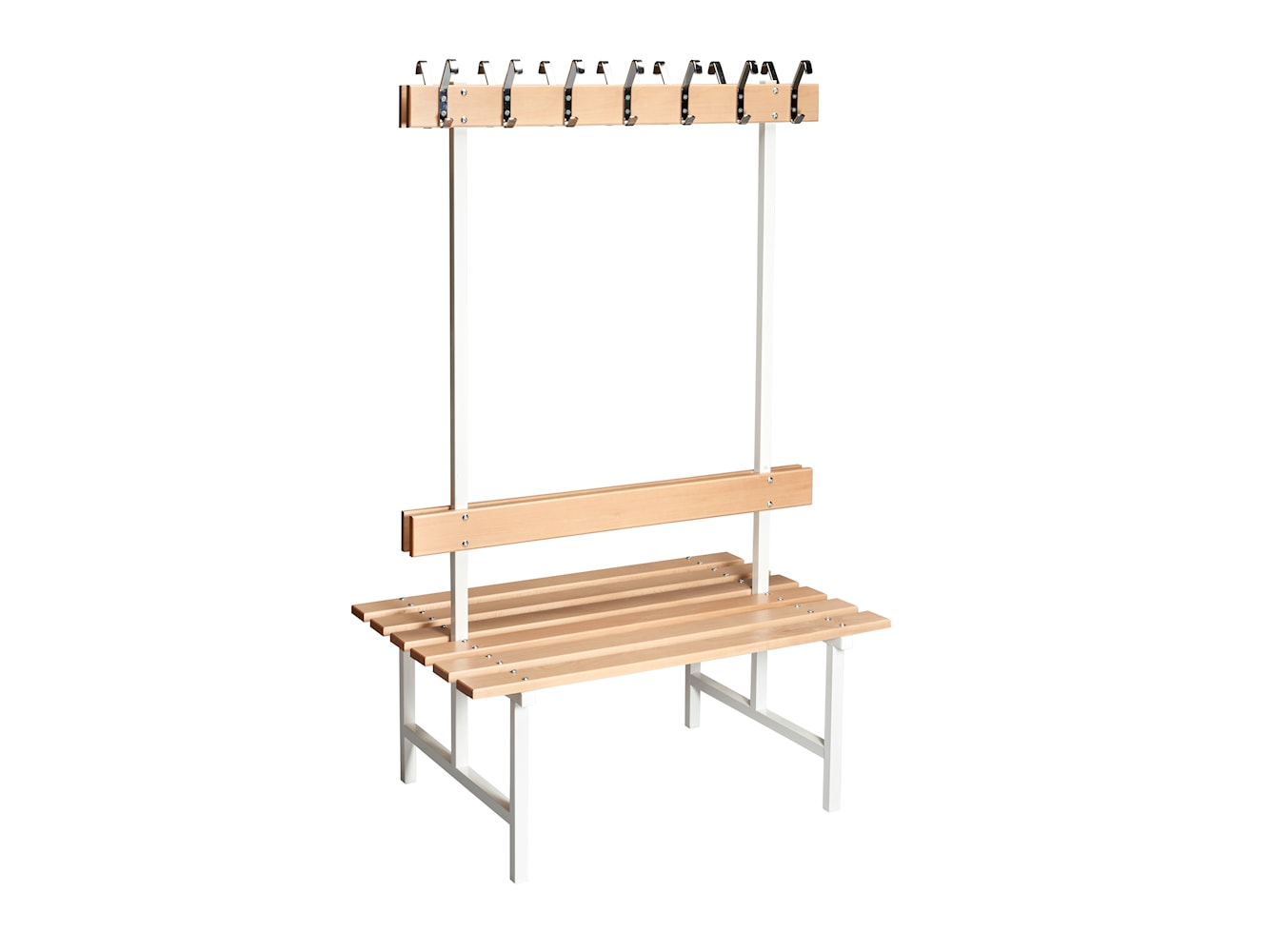 [product_category]-Essem Design Bench 69 Beech 105 Cm, White-Essem Design-7392157026648-4069-105 B/V-ESS-1