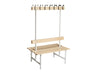 Essem Design Bench 69 Birch 60 Cm, White
