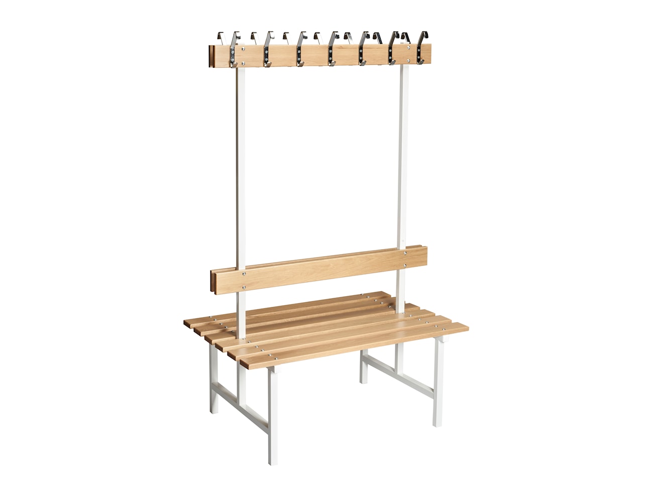 [product_category]-Essem Design Bench 69 Oak 60 Cm, White-Essem Design-7392157027128-4069-060 EK/V-ESS-1