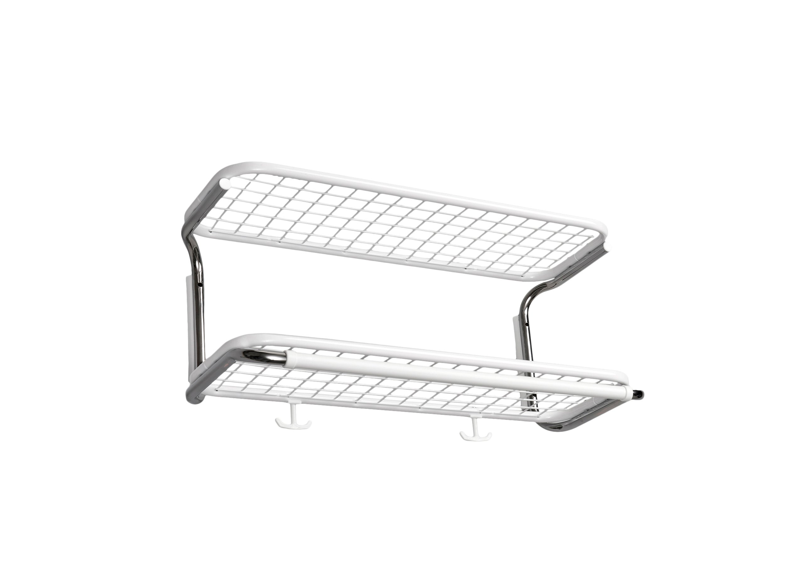 [product_category]-Essem Design Classic Hat Shelf 50 Cm, White/Chrome-Essem Design-7392157860051-650-50 V/K-ESS-1