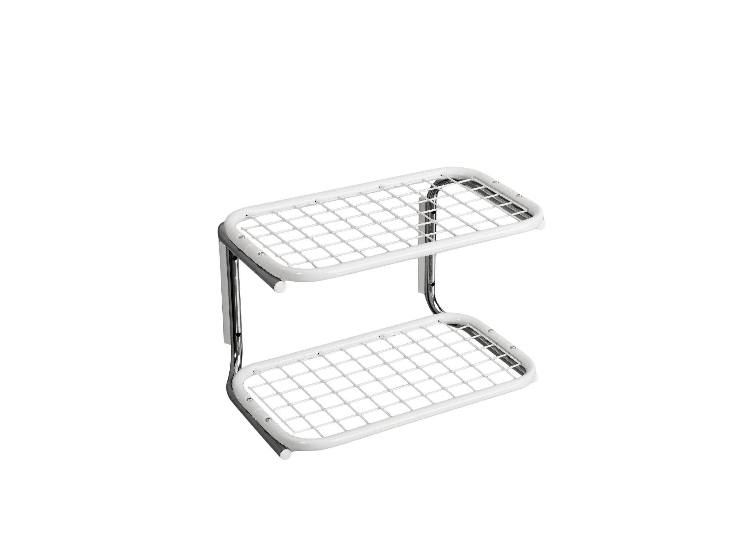 [product_category]-Essem Design Classic Shoe Rack 40 Cm, White/Chrome-Essem Design-7392157862048-650S-40 V/K-ESS-1