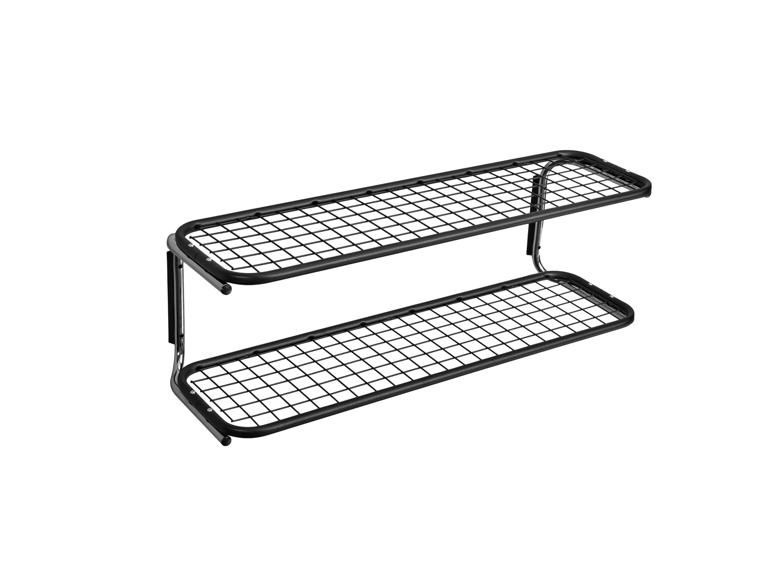 [product_category]-Essem Design Classic Shoe Rack 70 Cm, Black/Chrome-Essem Design-7392157008590-650S-70 ST/K-ESS-1