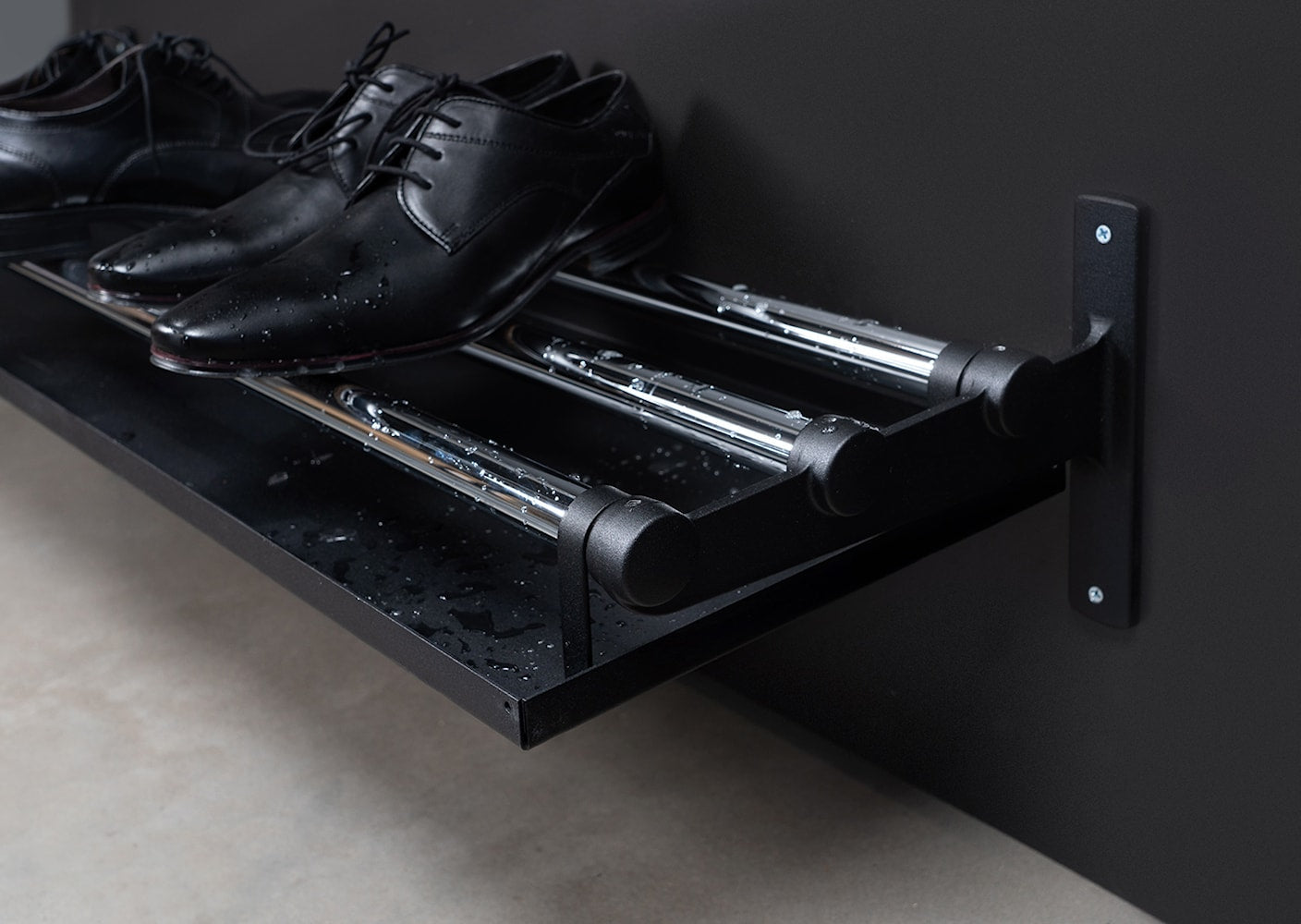 [product_category]-Essem Design Drip Protection For Nostalgi Shoe Rack, Black-Essem Design-7392157000044-097-0-ESS-2