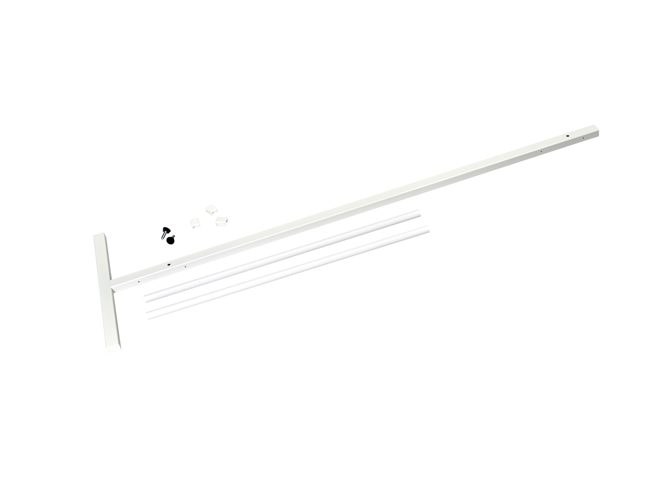 [product_category]-Essem Design Extension Part Dobbelt For Nostalgi Clothes Rack, White-Essem Design-T2-ESS-1