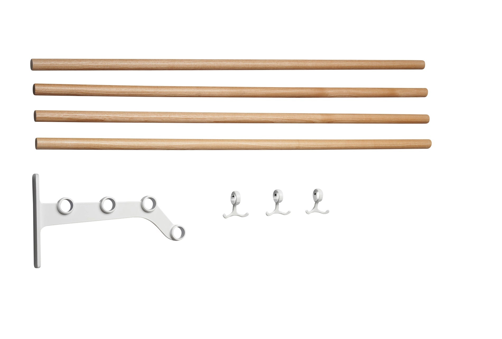 [product_category]-Essem Design Extension Part For Nostalgi 291 Hattehylde Ash, White-Essem Design-7392157018421-094291-ESS-1