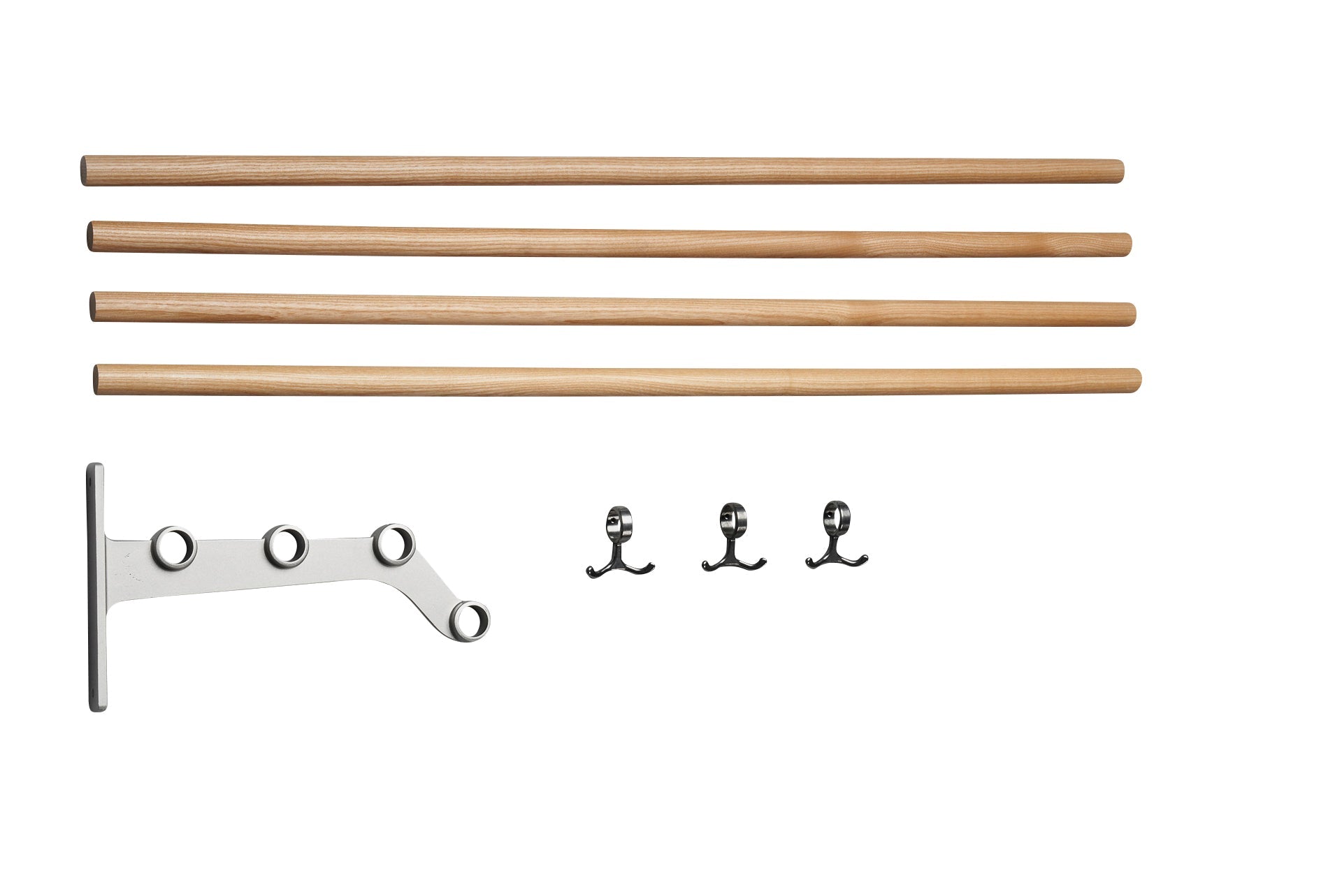 [product_category]-Essem Design Extension Part For Nostalgi 291 Hattehylde, Ash/Aluminium-Essem Design-7392157018377-090291-ESS-1