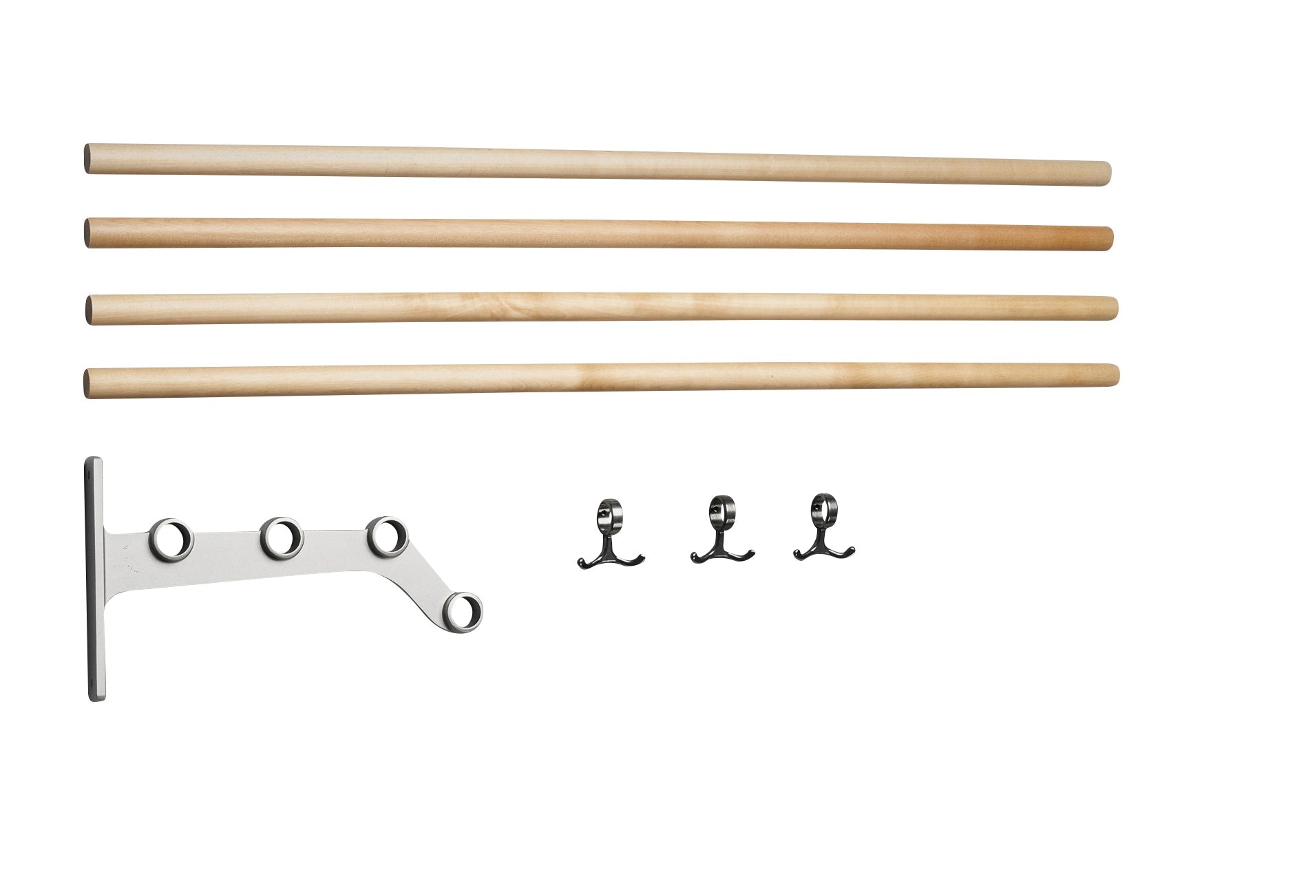 [product_category]-Essem Design Extension Part For Nostalgi 291 Hattehylde, Birch/Aluminium-Essem Design-7392157017653-018291-ESS-1
