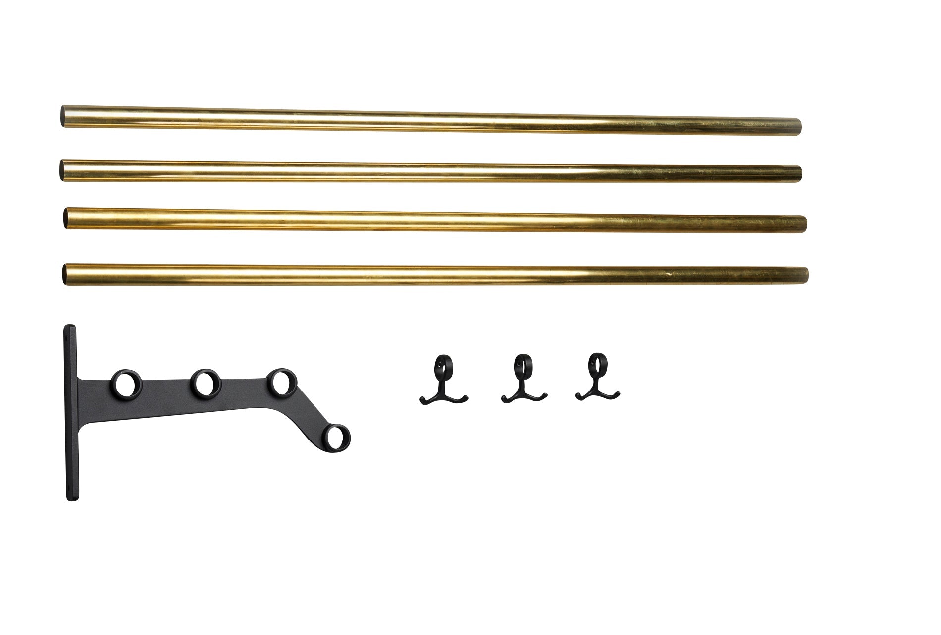 [product_category]-Essem Design Extension Part For Nostalgi 291 Hattehylde, Black/Brass-Essem Design-7392157018087-073291-ESS-1