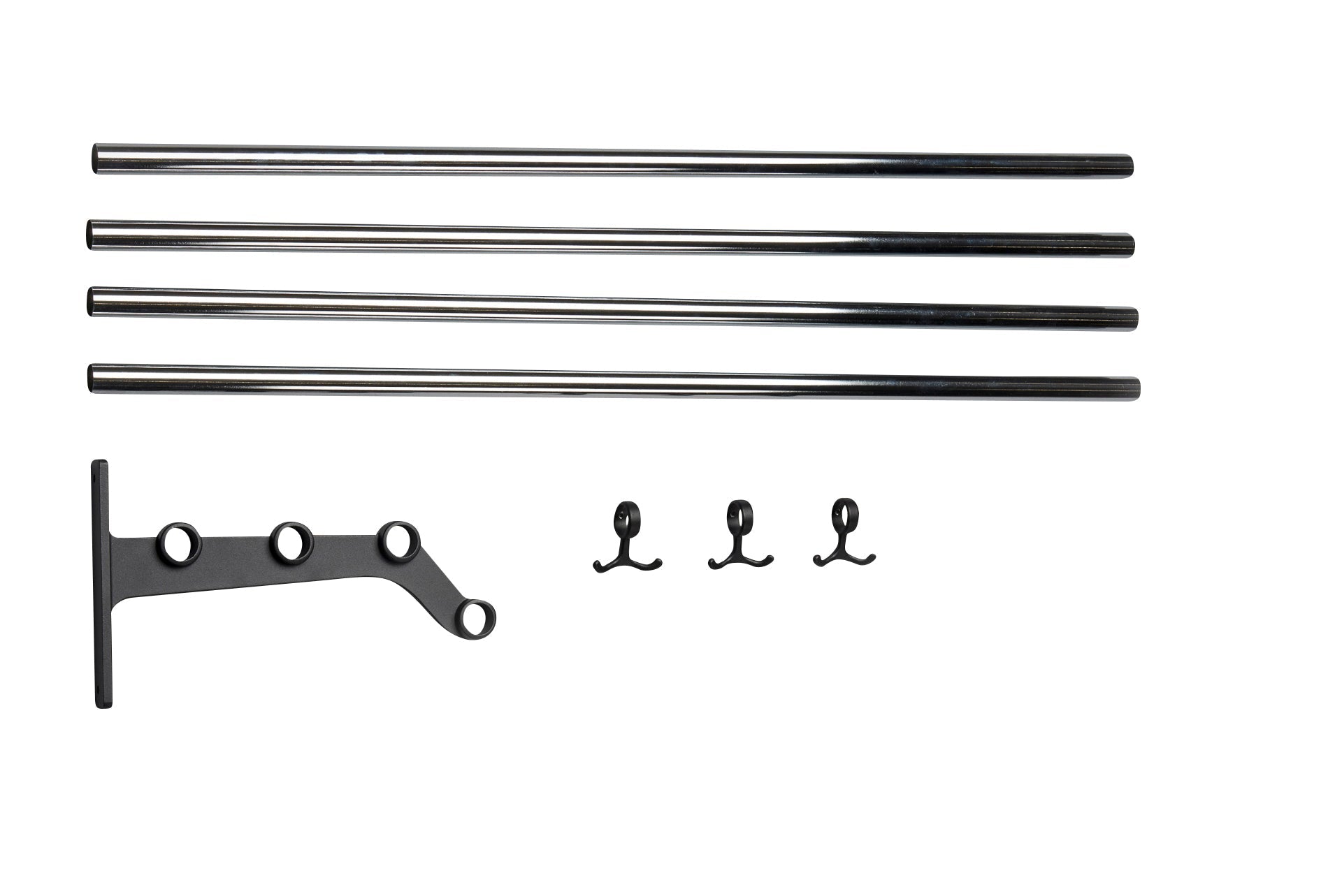 [product_category]-Essem Design Extension Part For Nostalgi 291 Hattehylde, Black/Chrome-Essem Design-7392157017721-024291-ESS-1