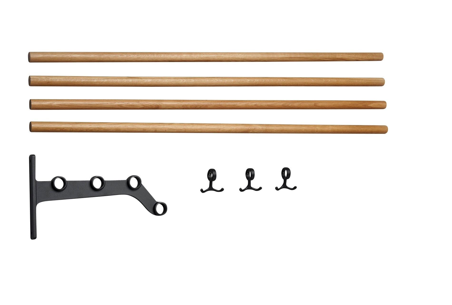 [product_category]-Essem Design Extension Part For Nostalgi 291 Hattehylde Oak, Black-Essem Design-7392157017684-020291-ESS-1