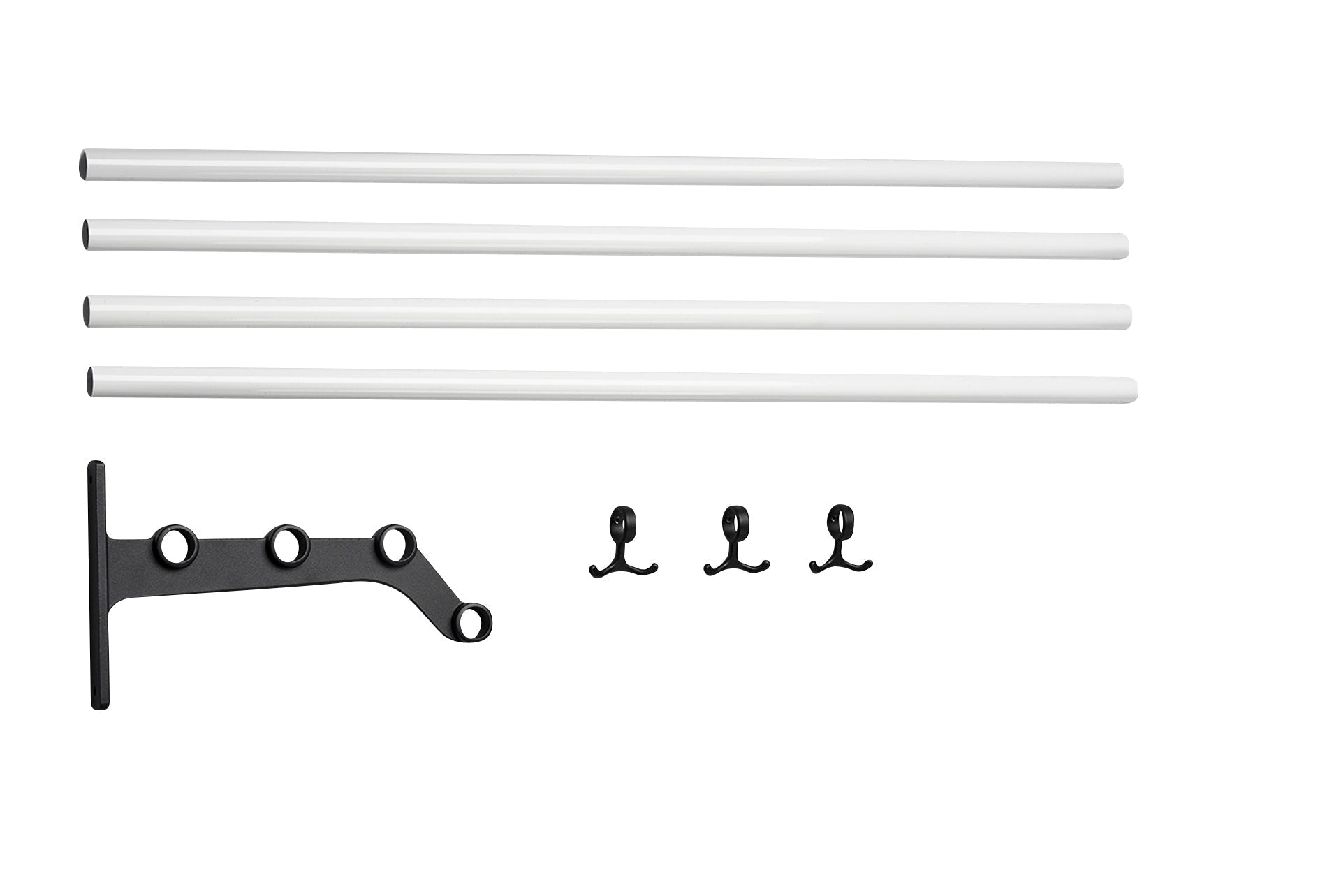 [product_category]-Essem Design Extension Part For Nostalgi 291 Hattehylde, White/Black-Essem Design-7392157018049-047291-ESS-1