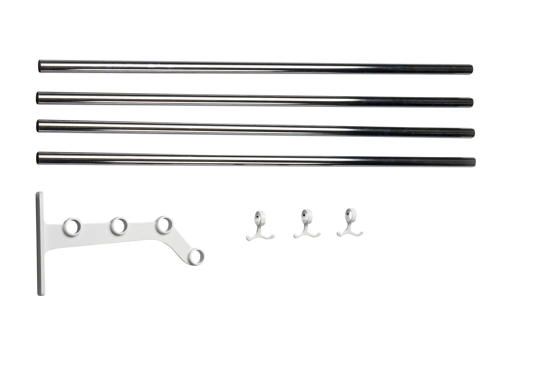 [product_category]-Essem Design Extension Part For Nostalgi 291 Hattehylde, White/Chrome-Essem Design-7392157017820-030291-ESS-1