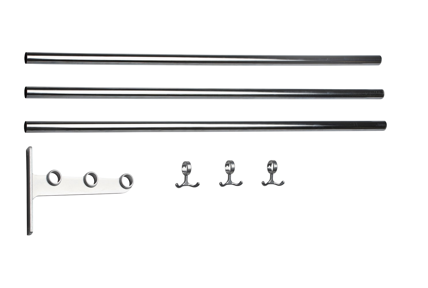 [product_category]-Essem Design Extension Part For Nostalgi Hat Shelf/Shoe Rack Aluminium, Chrome-Essem Design-7392157000624-026-ESS-1