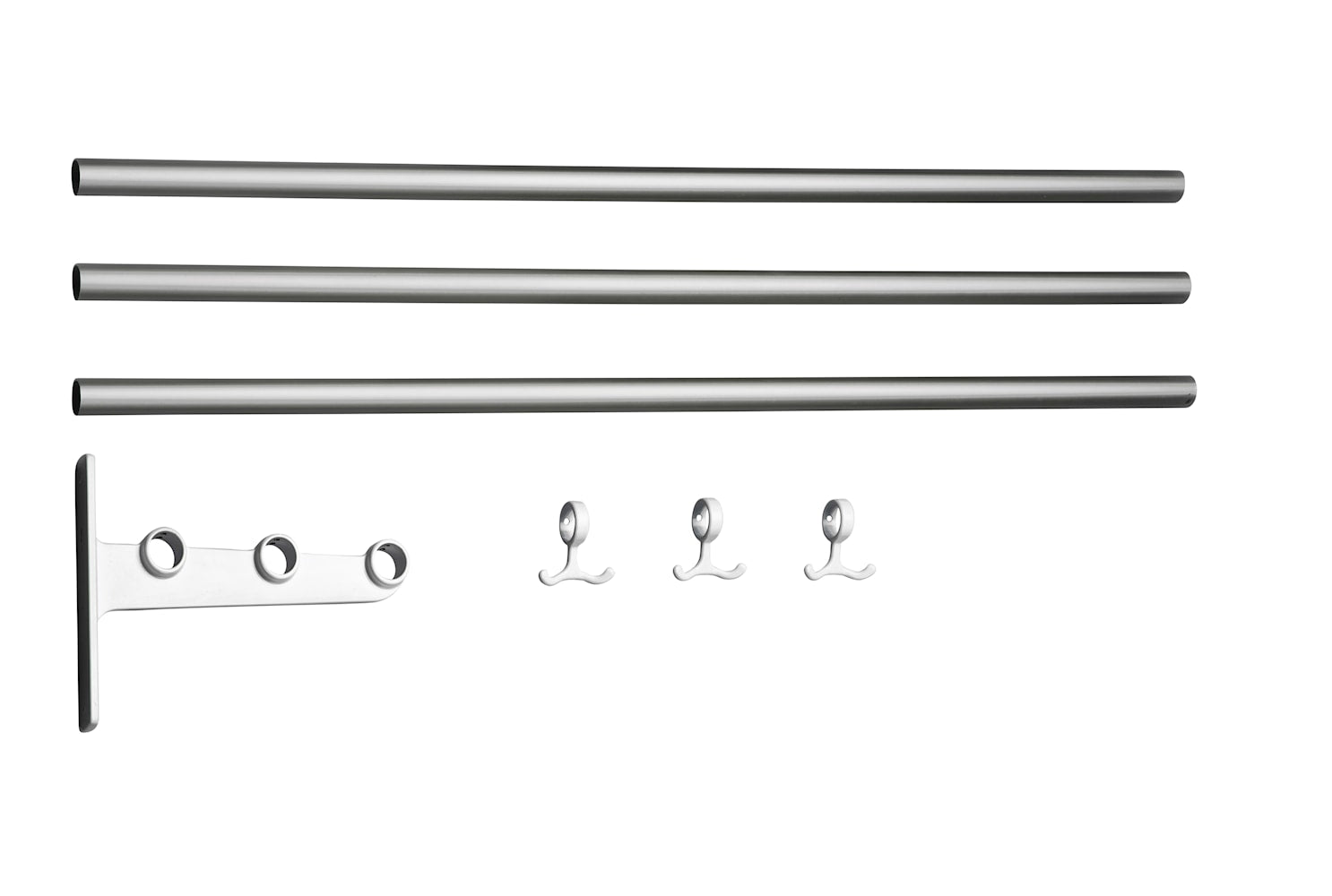 [product_category]-Essem Design Extension Part For Nostalgi Hat Shelf/Shoe Rack, Aluminium/White-Essem Design-7392157001065-032-ESS-1