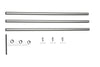 Essem Design Extension Part For Nostalgi Hat Shelf/Shoe Rack, Aluminium/White