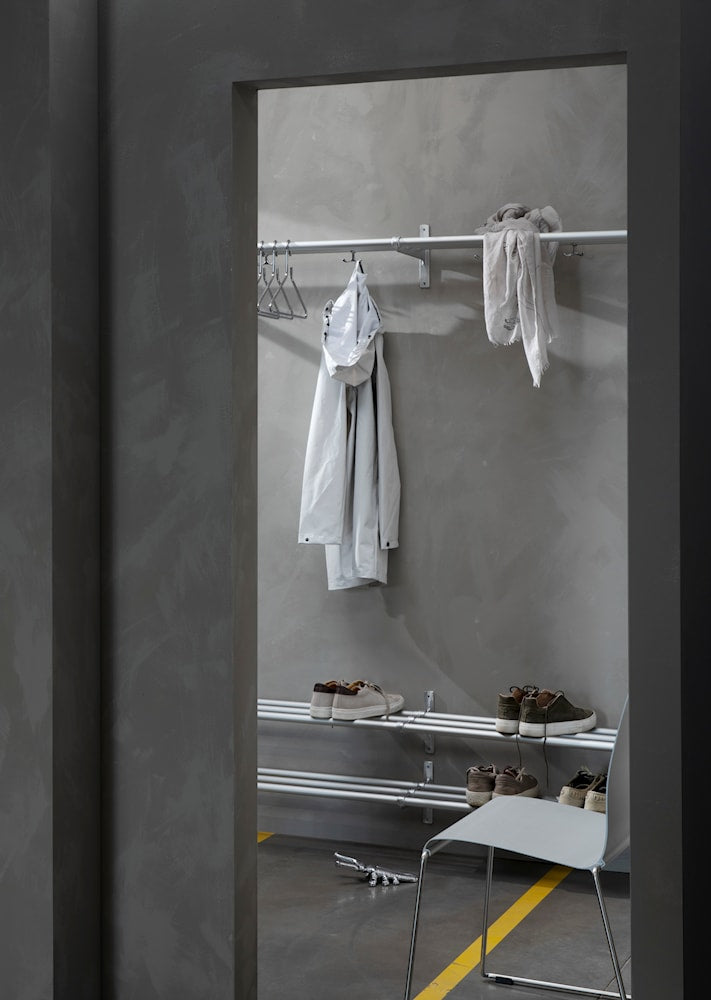 [product_category]-Essem Design Extension Part For Nostalgi Hat Shelf/Shoe Rack, Ash/Aluminium-Essem Design-7392157030508-090-ESS-2
