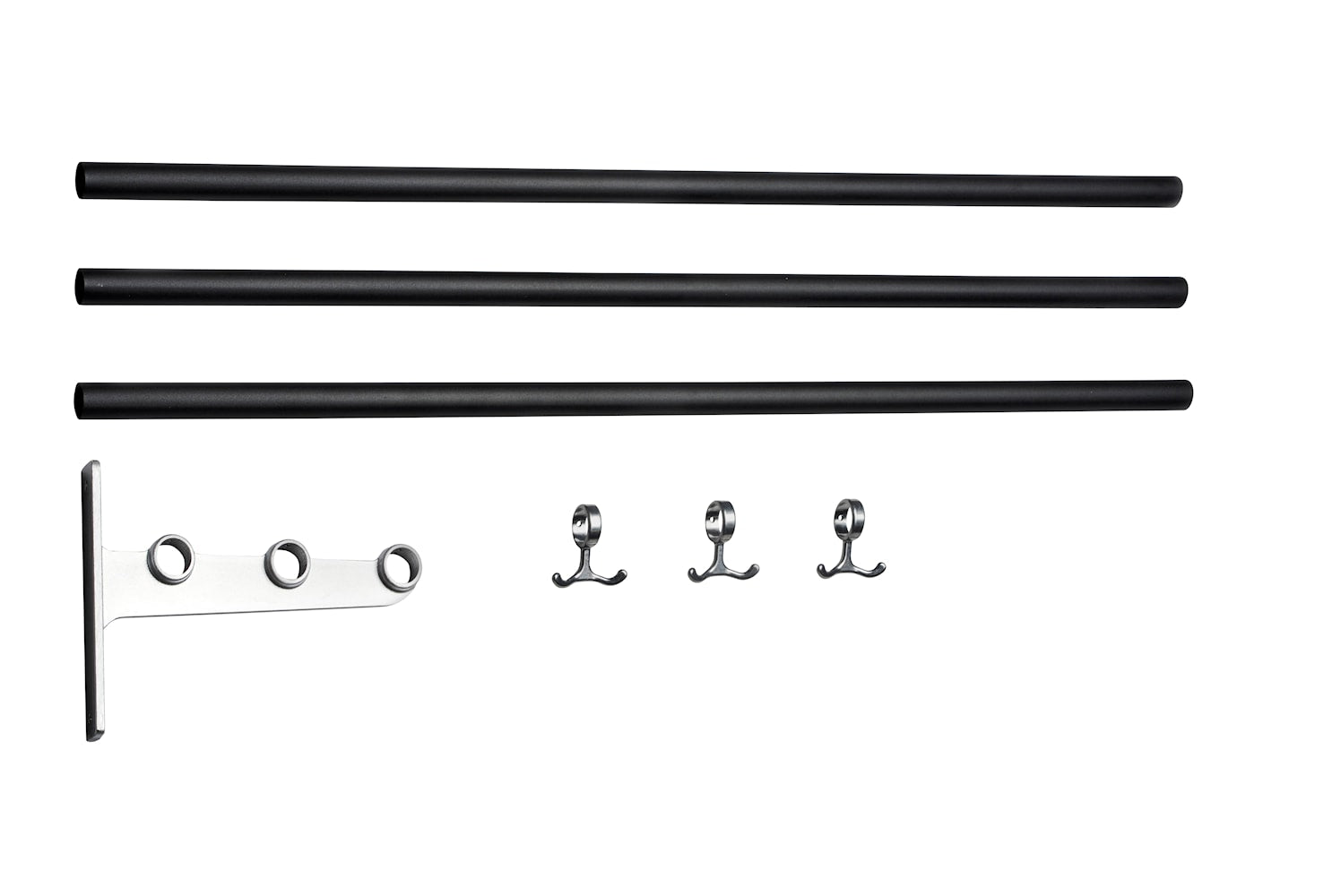 [product_category]-Essem Design Extension Part For Nostalgi Hat Shelf/Shoe Rack, Black/Aluminium-Essem Design-7392157000419-012-ESS-1