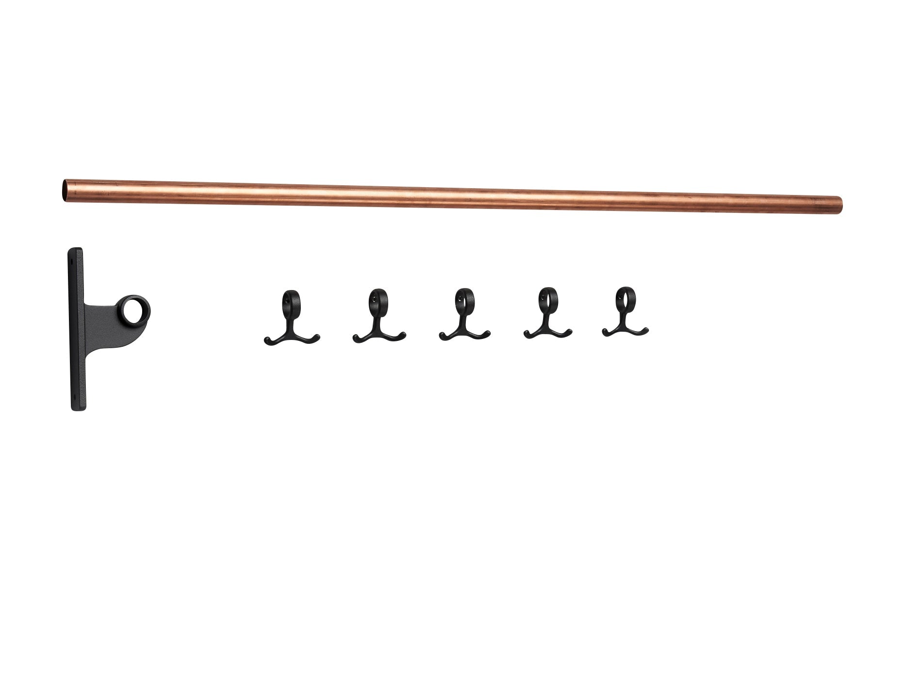 [product_category]-Essem Design Extension Part For Nostalgi Hook Bar Copper, Black-Essem Design-7392157004769-077 K-ESS-1