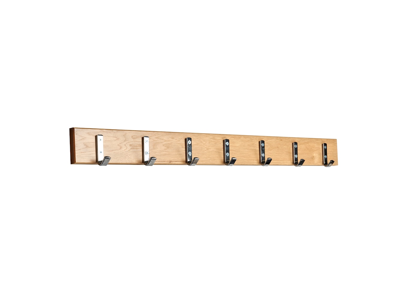 [product_category]-Essem Design Hook Strip 1 Hook Strip Oak 105 Cm, Chrome-Essem Design-7392157015062-4001-105 EK/K-ESS-1