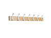 Essem Design Hook Strip 2 Hook Strip Oak 105 Cm, White