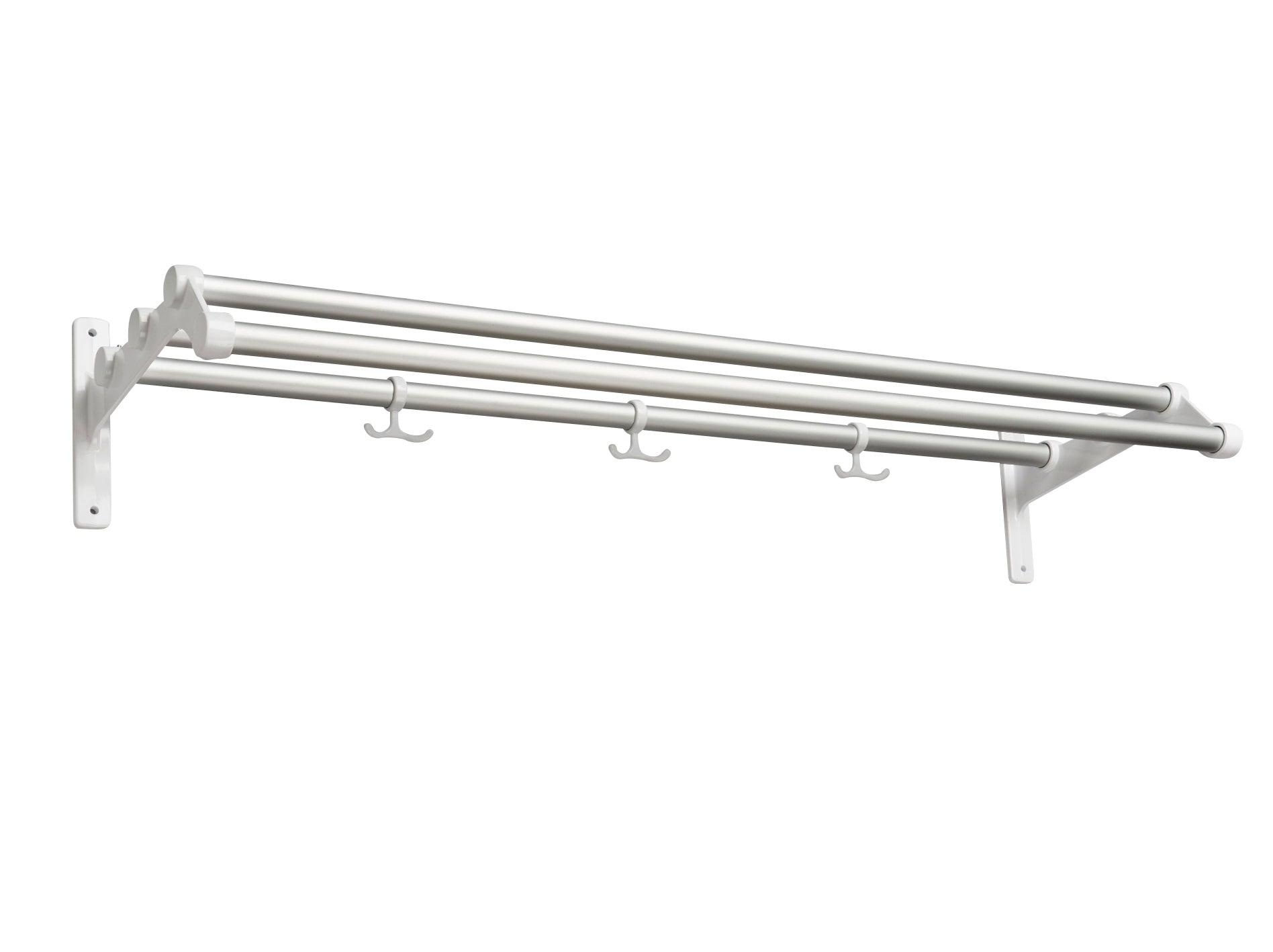 [product_category]-Essem Design Nostalgi 291 Hat Shelf Aluminium, White-Essem Design-7392157017837-031291-ESS-1