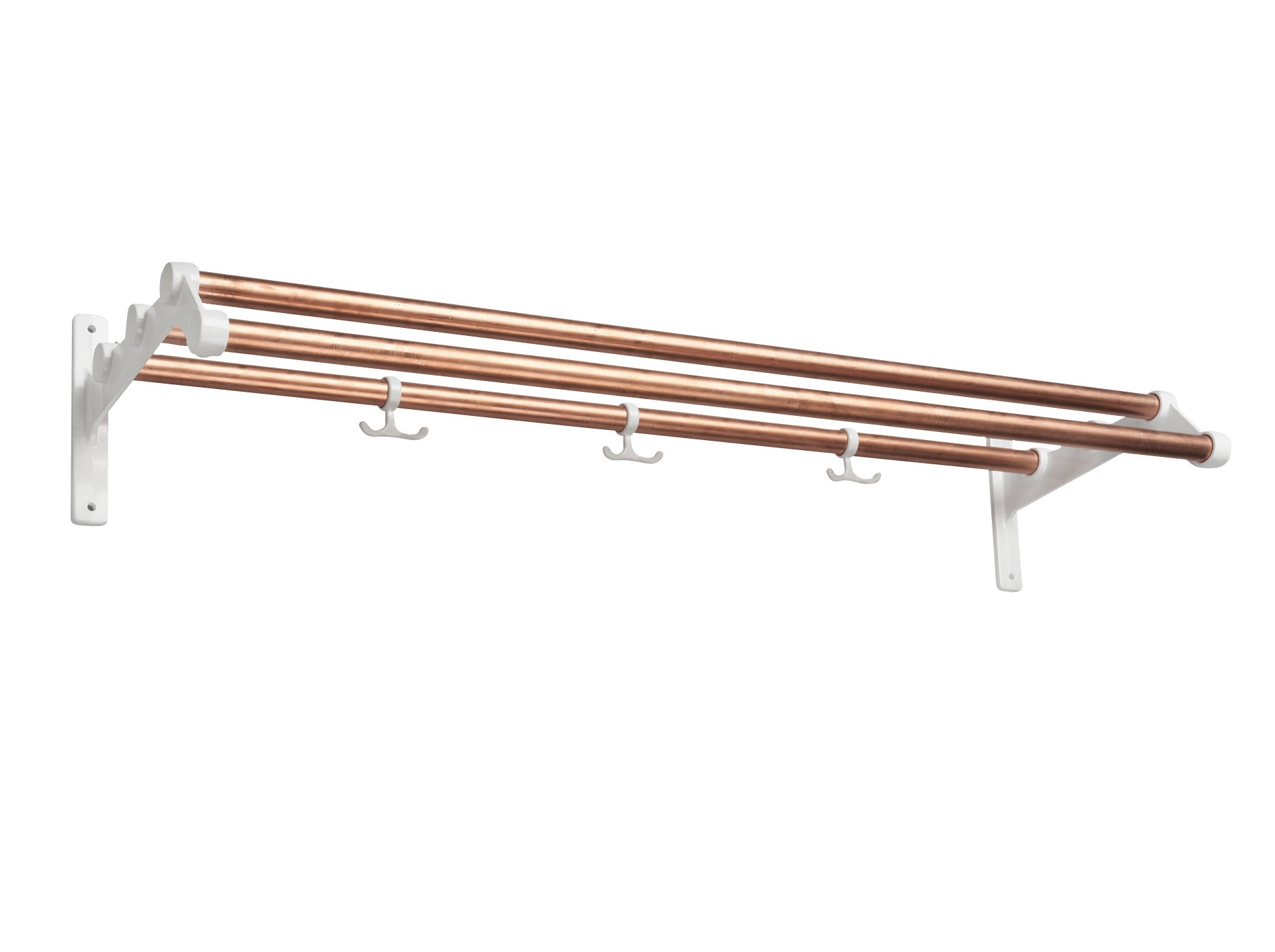 [product_category]-Essem Design Nostalgi 291 Hat Shelf Copper, White-Essem Design-7392157018094-074291-ESS-1