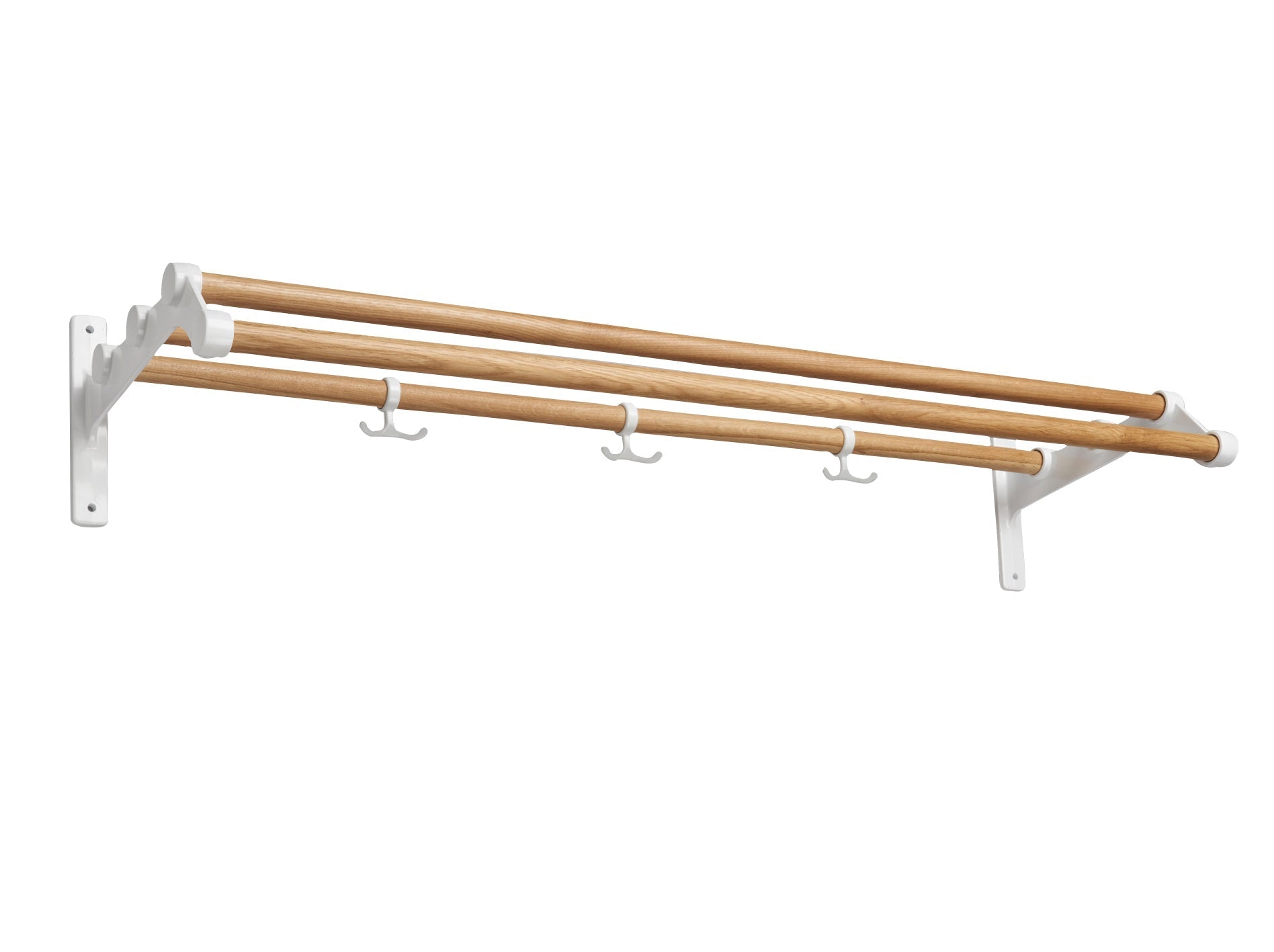 [product_category]-Essem Design Nostalgi 291 Parcel Shelf Oak/Aluminium, White-Essem Design-7392157017868-033291-ESS-5