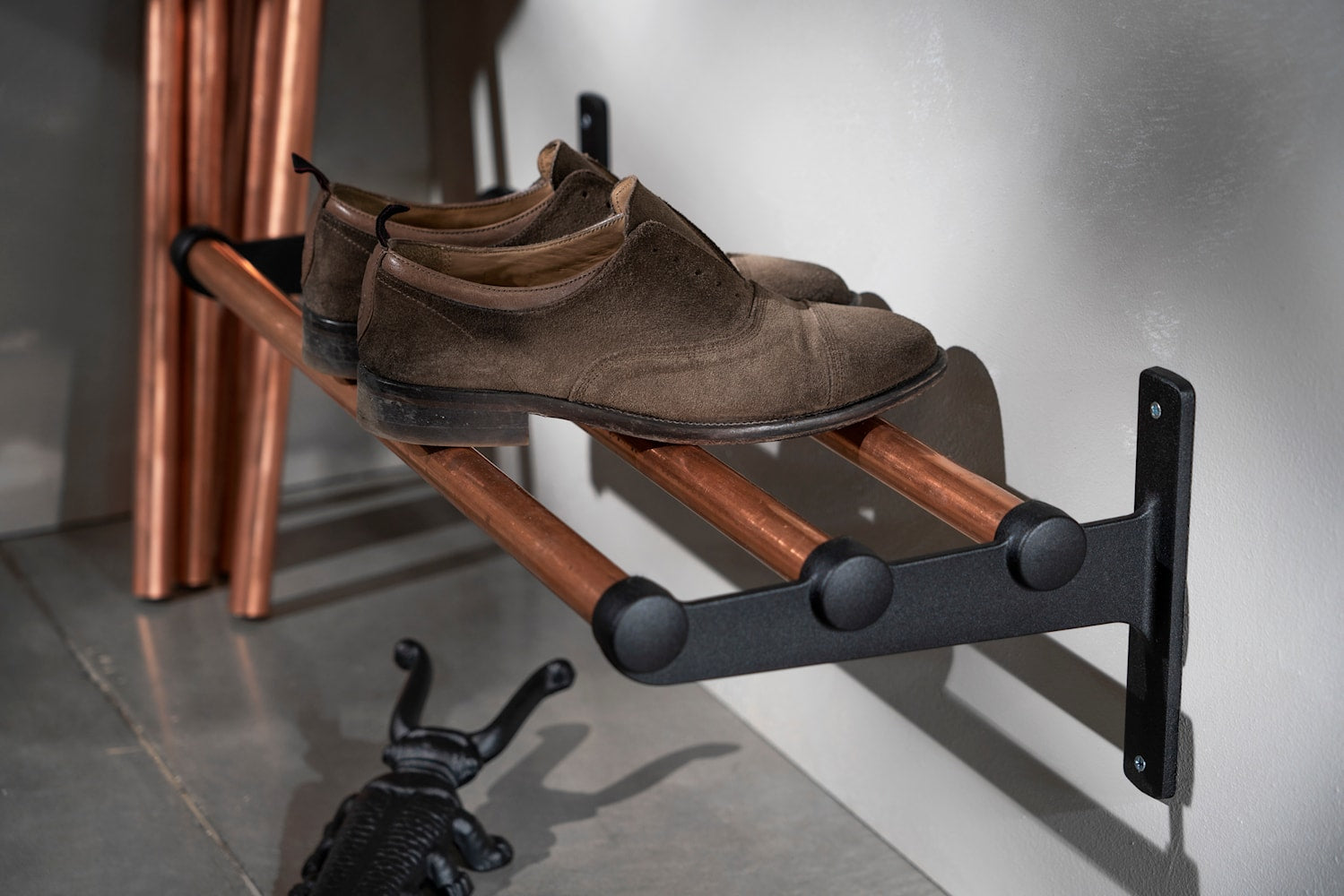 [product_category]-Essem Design Nostalgi Hat Shelf/Shoe Rack, Oak-Essem Design-7392157000570-021-ESS-16