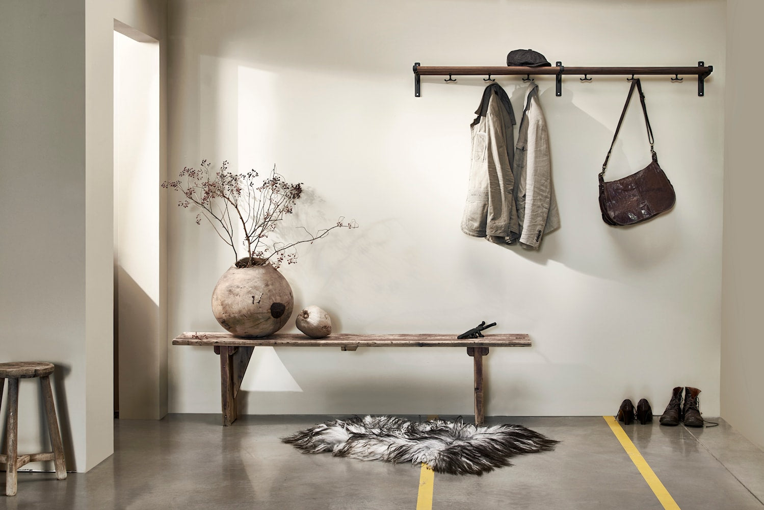 [product_category]-Essem Design Nostalgi Hat Shelf/Shoe Rack, Oak-Essem Design-7392157000570-021-ESS-5