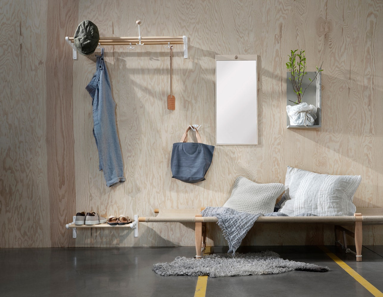 [product_category]-Essem Design Nostalgi Hat Shelf/Shoe Rack, Oak-Essem Design-7392157000570-021-ESS-9