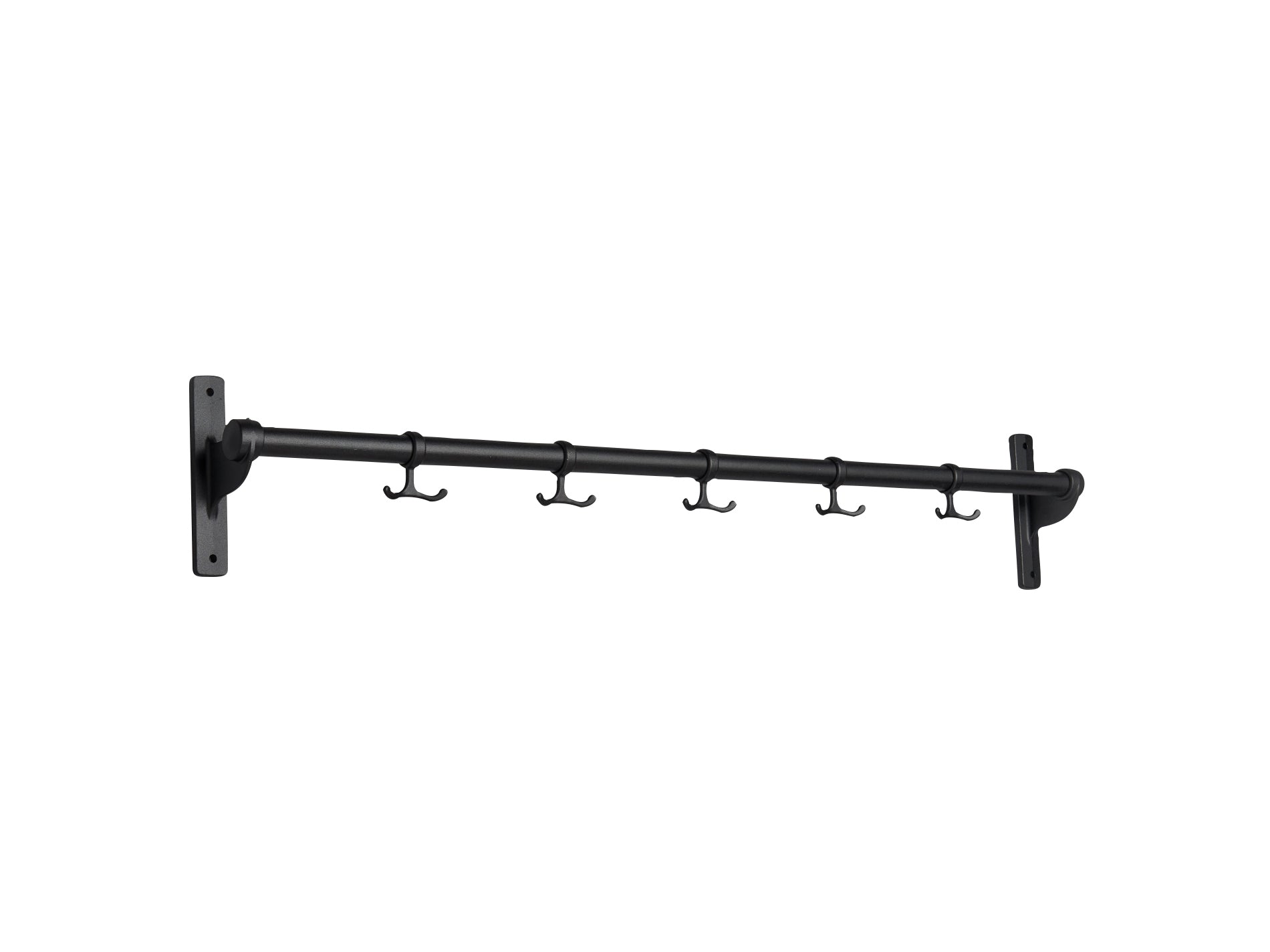 [product_category]-Essem Design Nostalgi Hook Strip, Black-Essem Design-7392157004448-003 K-ESS-1