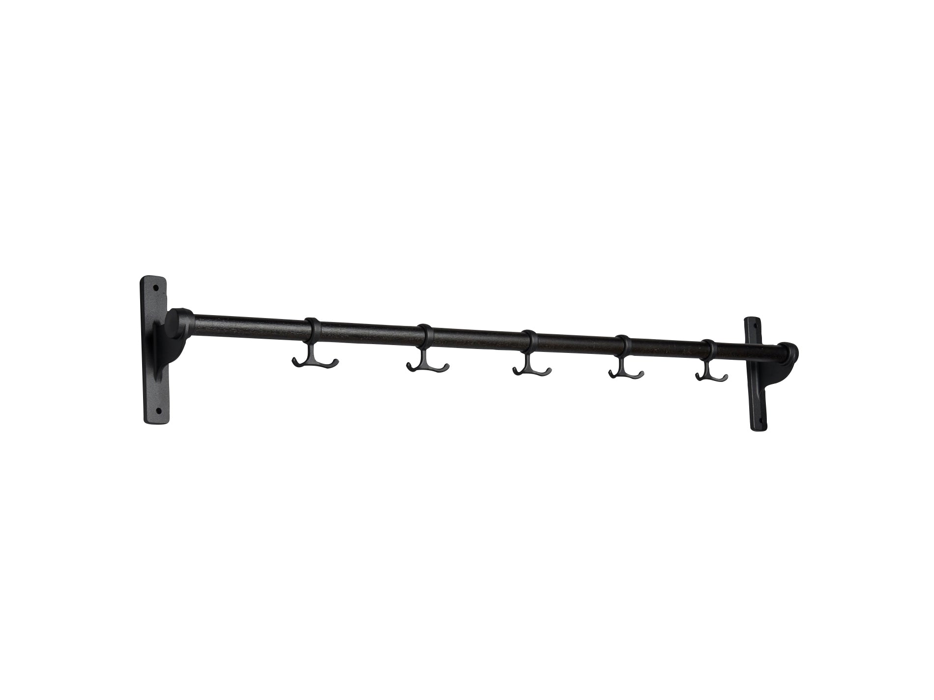 [product_category]-Essem Design Nostalgi Hook Strip Oak, Black Stained-Essem Design-7392157019091-065 K-ESS-1