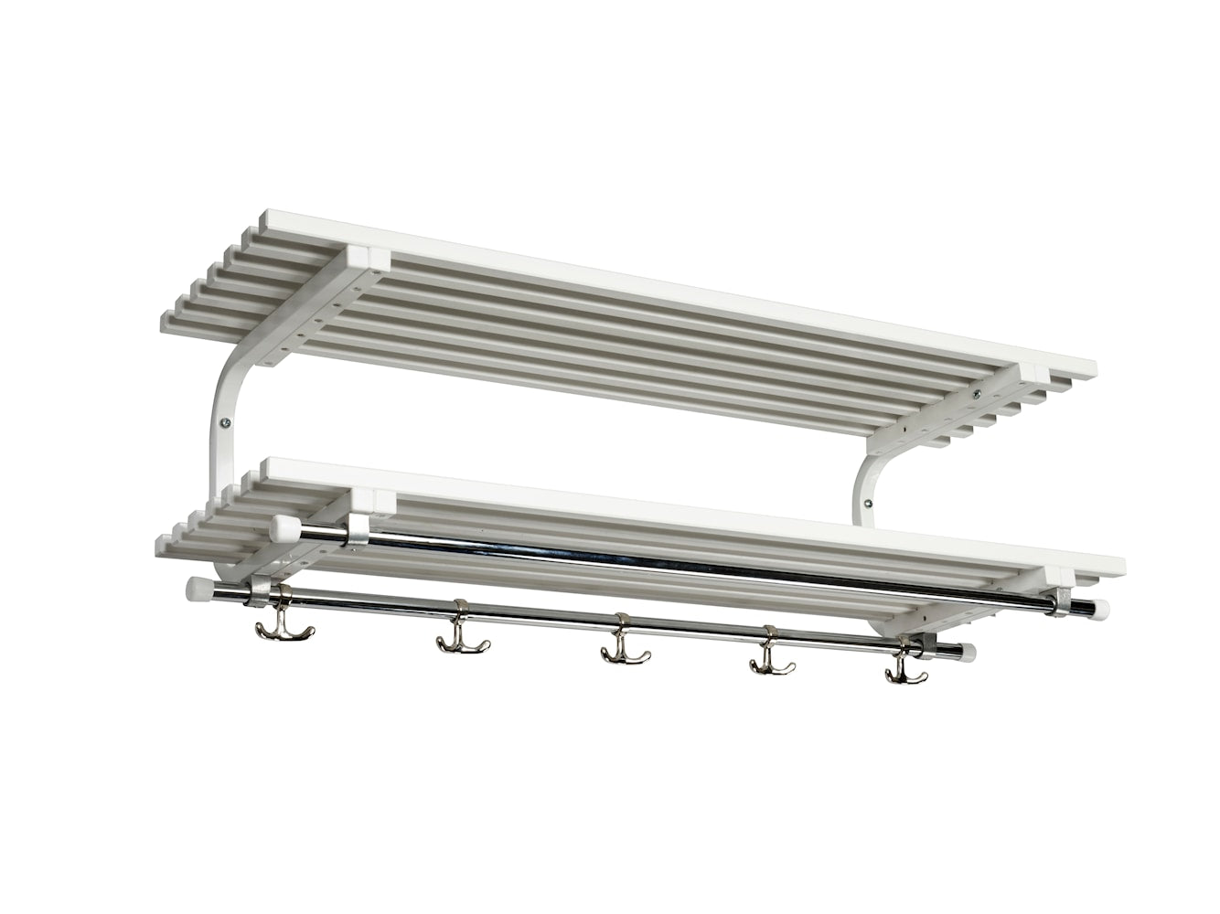 [product_category]-Essem Design Sara Hat Shelf 100 Cm, White-Essem Design-7392157018919-101V-100 V/V-ESS-1