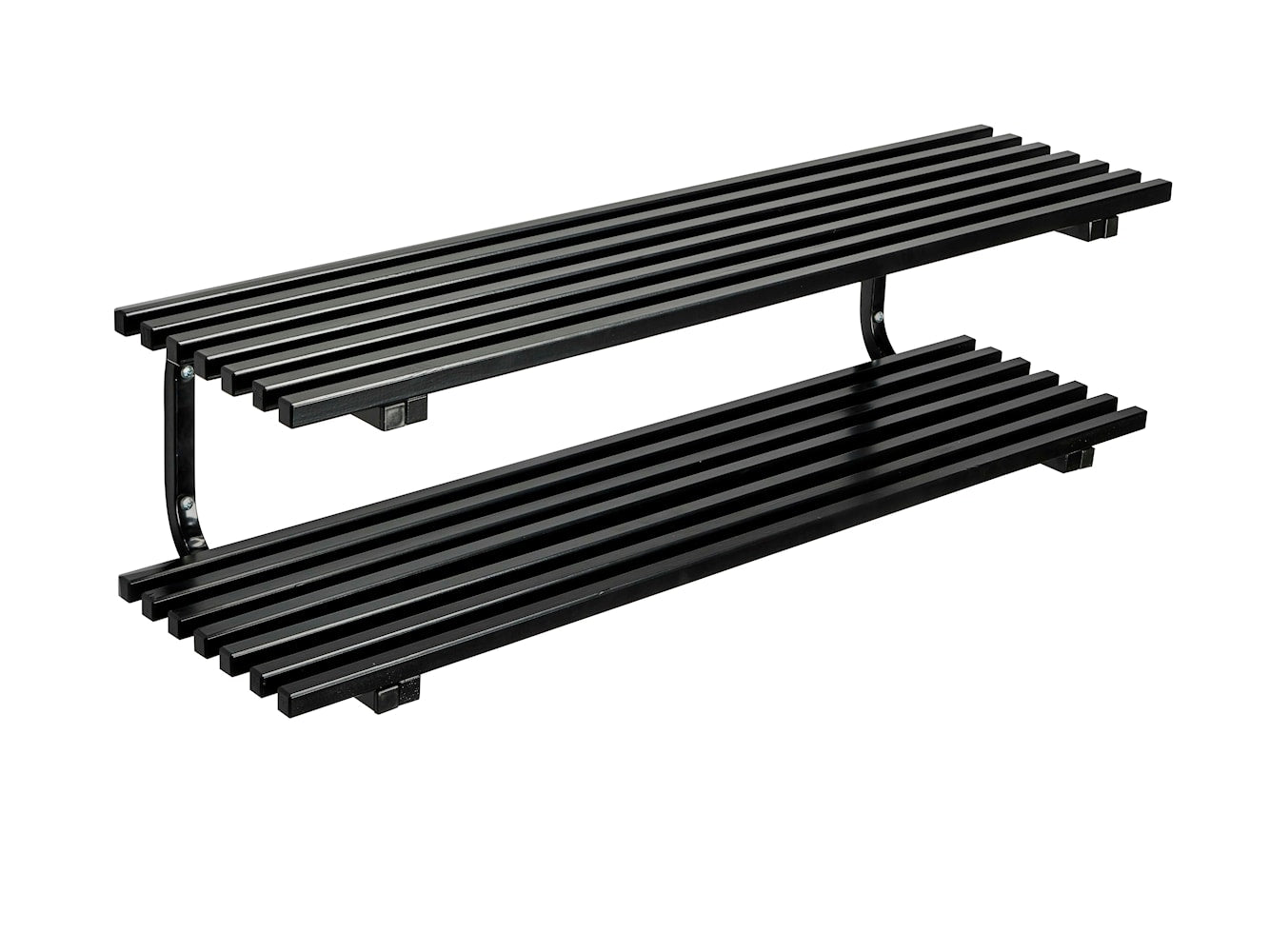 [product_category]-Essem Design Sara Shoe Rack Wall Hung 100 Cm, Black-Essem Design-7392157021759-101SV-100 S/S-ESS-1