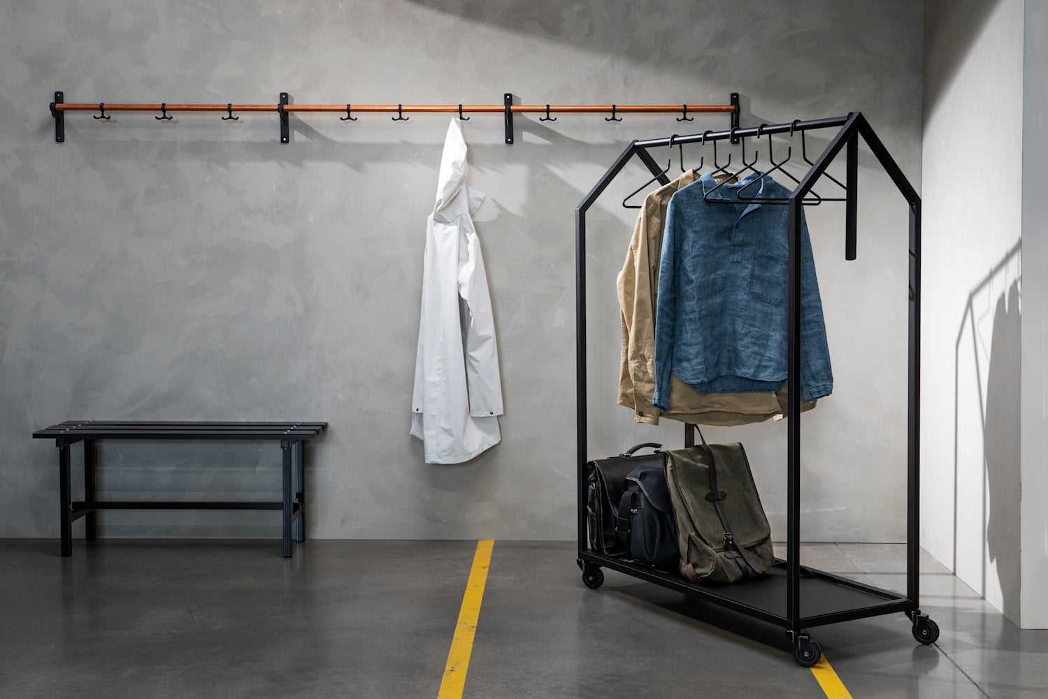 [product_category]-Essem Design Shoe Shelf For Clothing House Rack, White-Essem Design-7392157030256-8401-8-ESS-2
