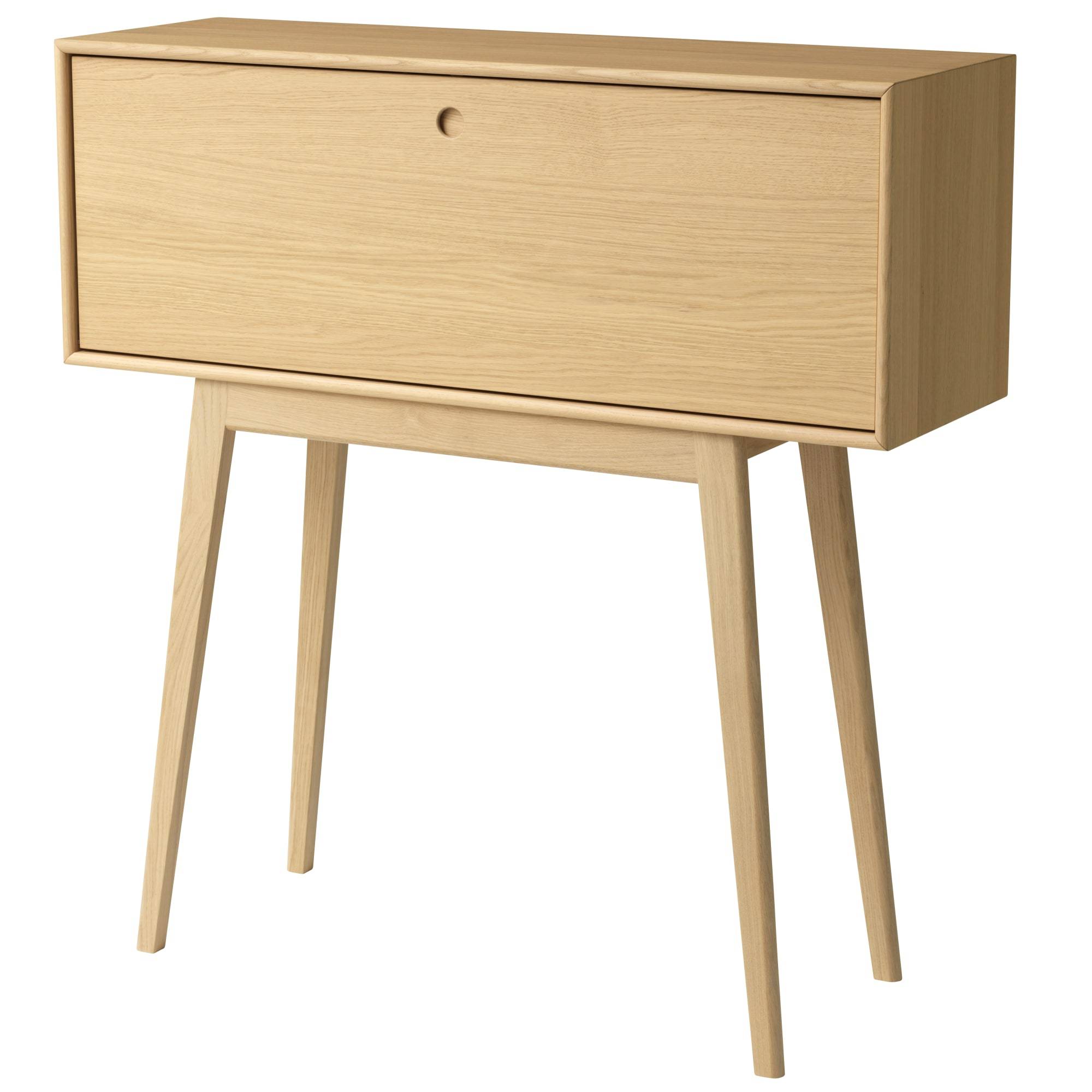 Fdb Møbler A84 Butlersekretær, Natural Oak