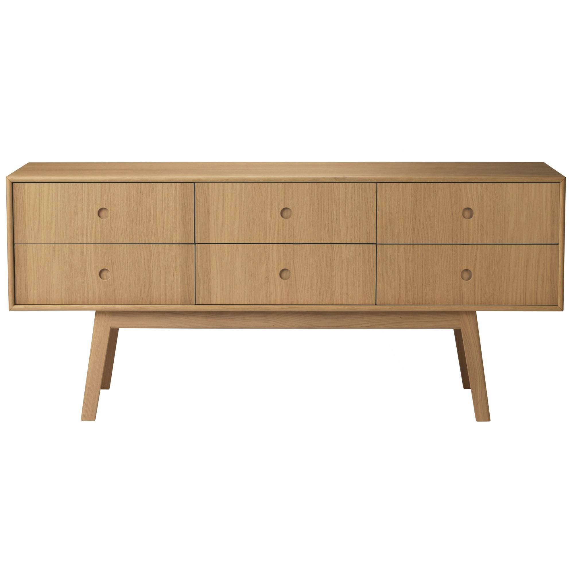 Fdb Møbler A86 Butler Chest Of Drawers, Oak