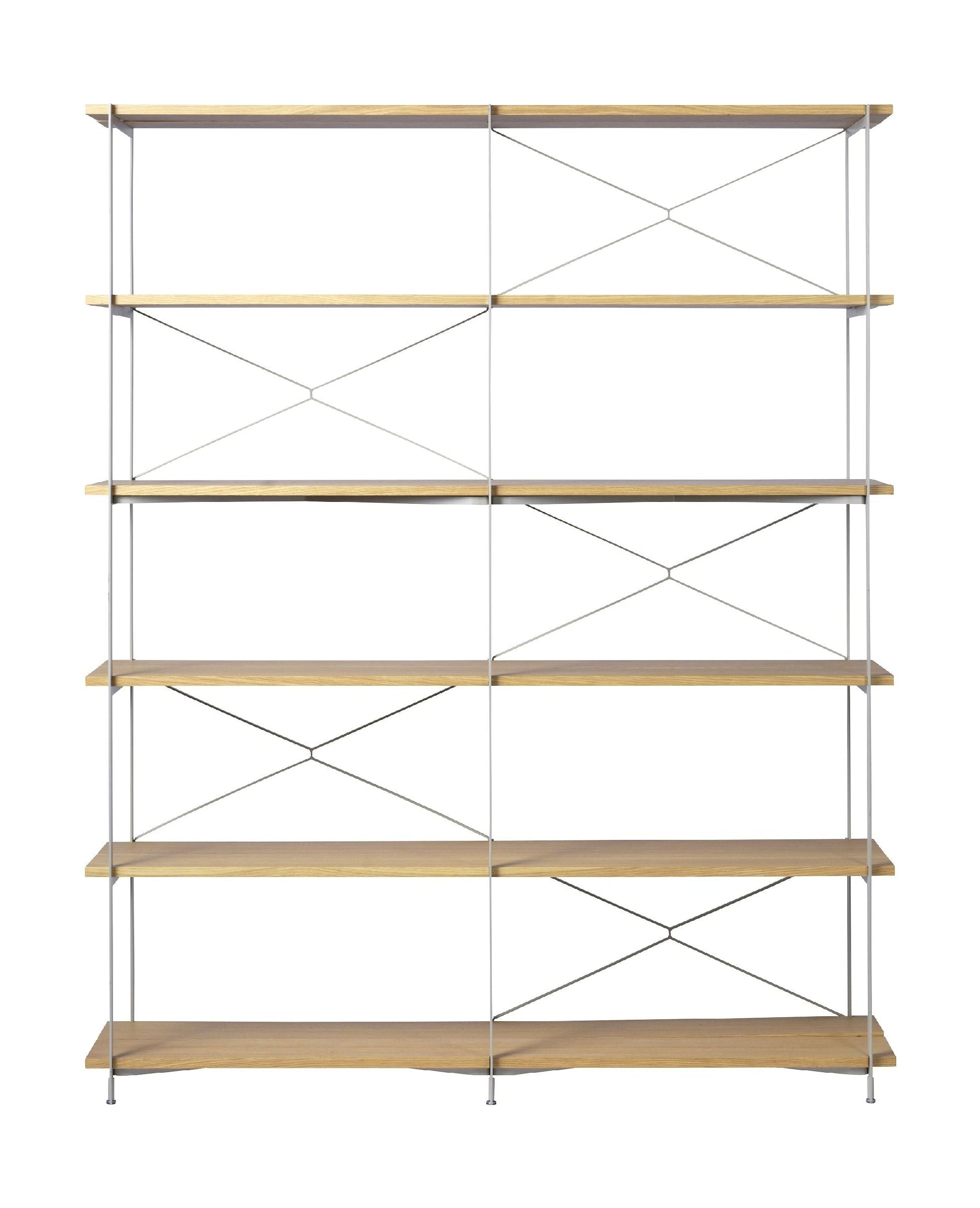 [product_category]-Fdb Møbler A91 Nordhavn Regal, High/Wide-FDB Møbler-5715054008371-A9102110214-FDB-1