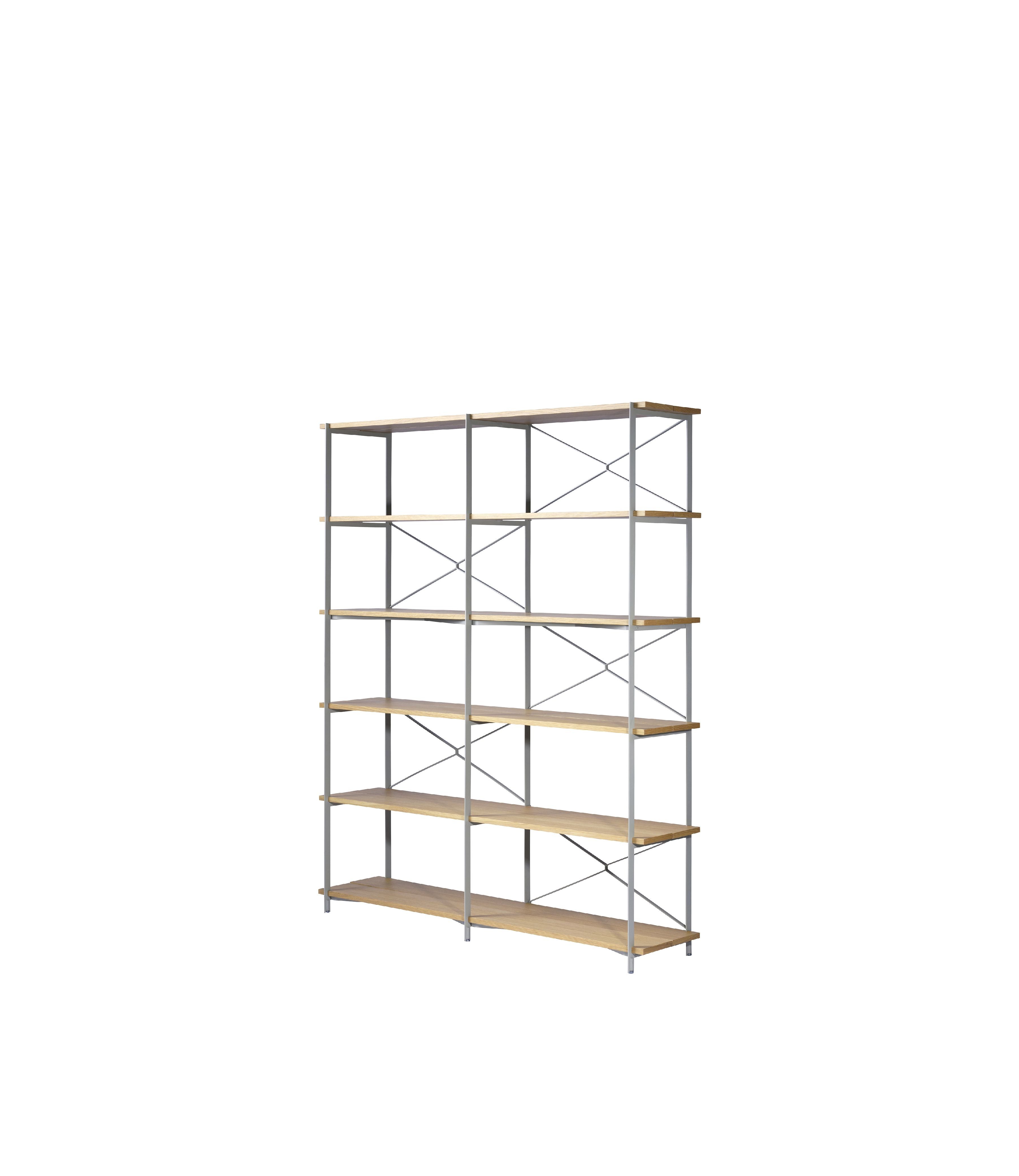 [product_category]-Fdb Møbler A91 Nordhavn Regal, High/Wide-FDB Møbler-5715054008371-A9102110214-FDB-5