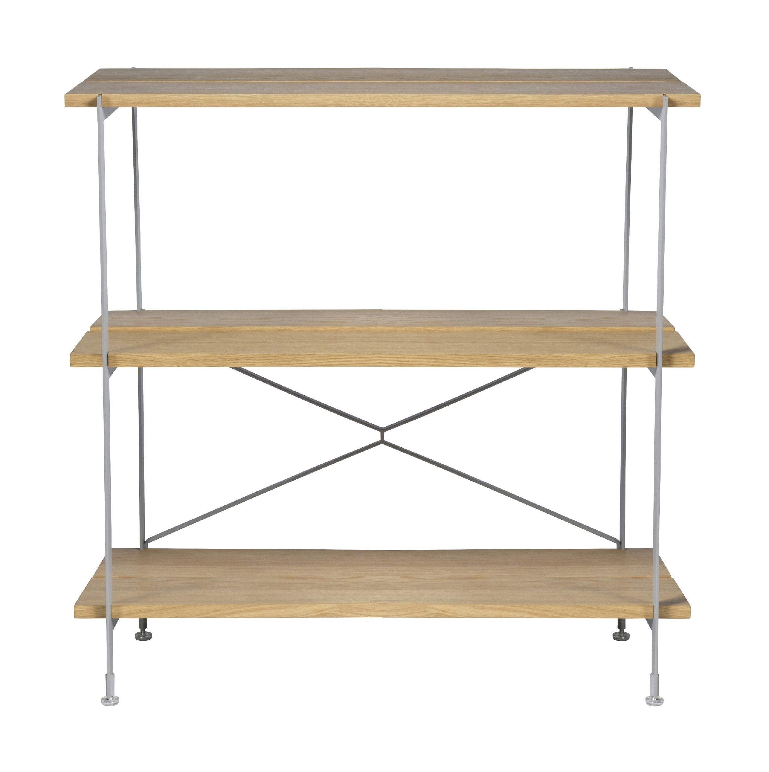 [product_category]-Fdb Møbler A91 Nordhavn Regal, Low/Narrow-FDB Møbler-5715054008340-A9102110111-FDB-1