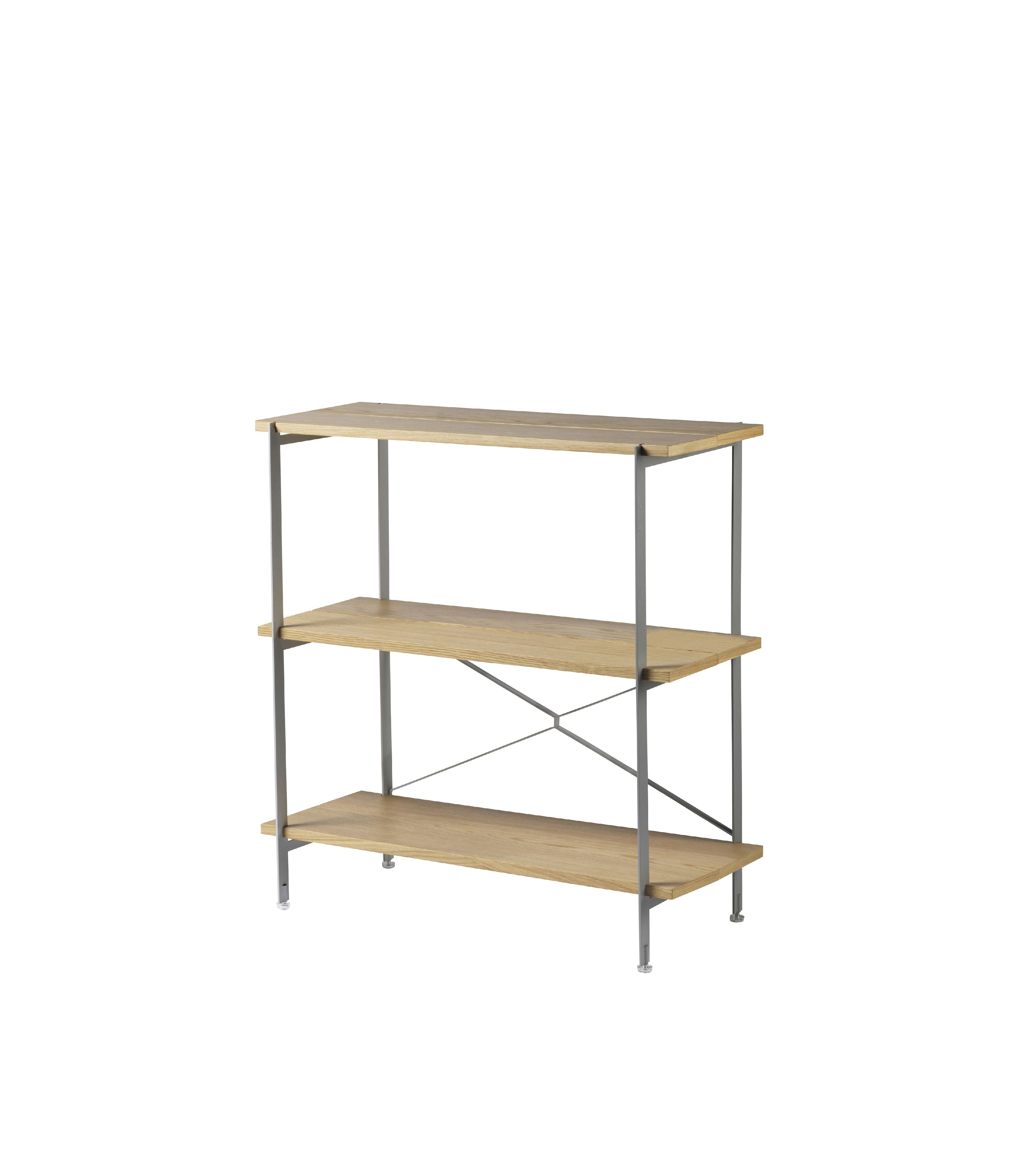 [product_category]-Fdb Møbler A91 Nordhavn Regal, Low/Narrow-FDB Møbler-5715054008340-A9102110111-FDB-2