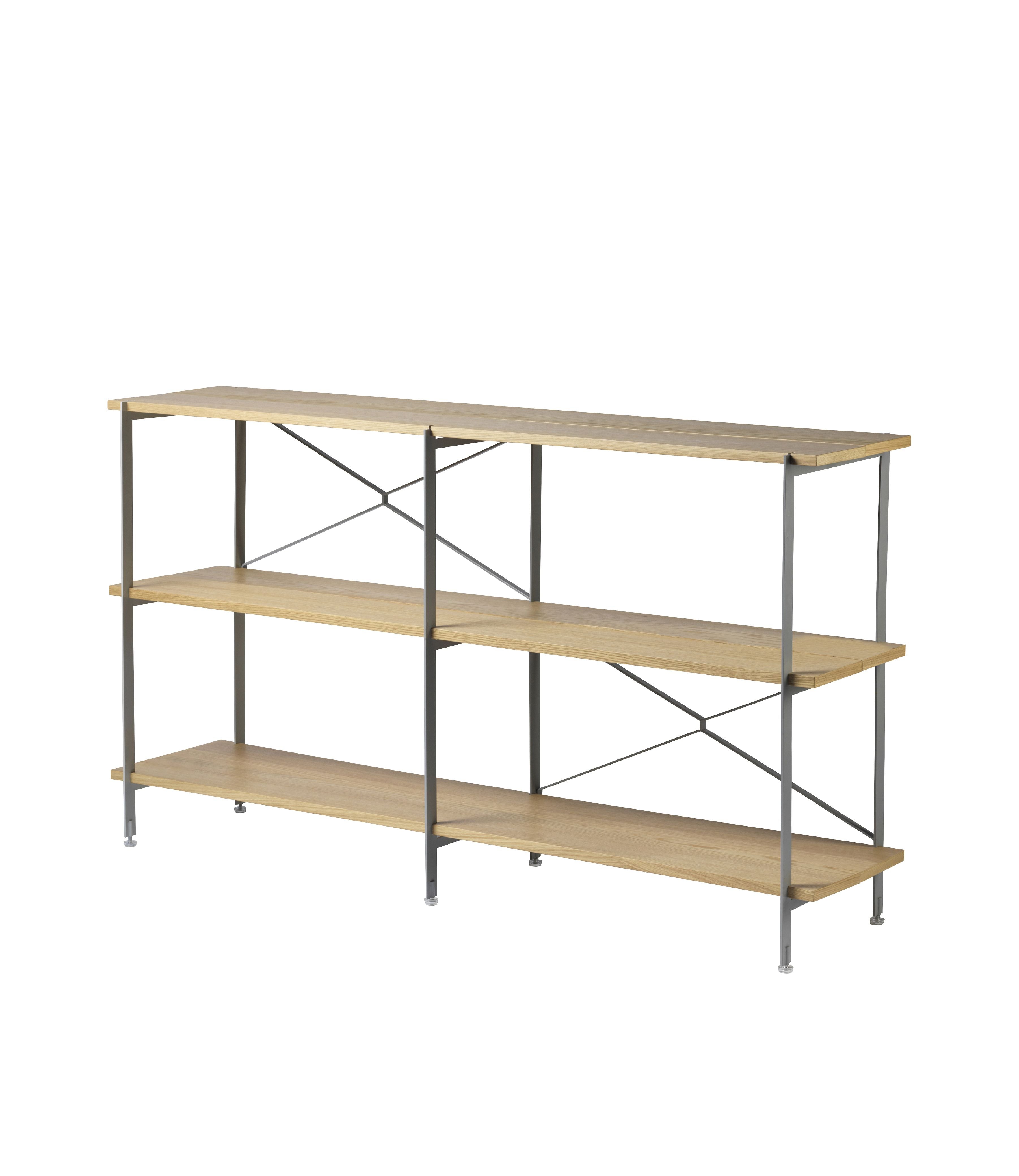 [product_category]-Fdb Møbler A91 Nordhavn Regal, Low/Wide-FDB Møbler-5715054008357-A9102110212-FDB-2
